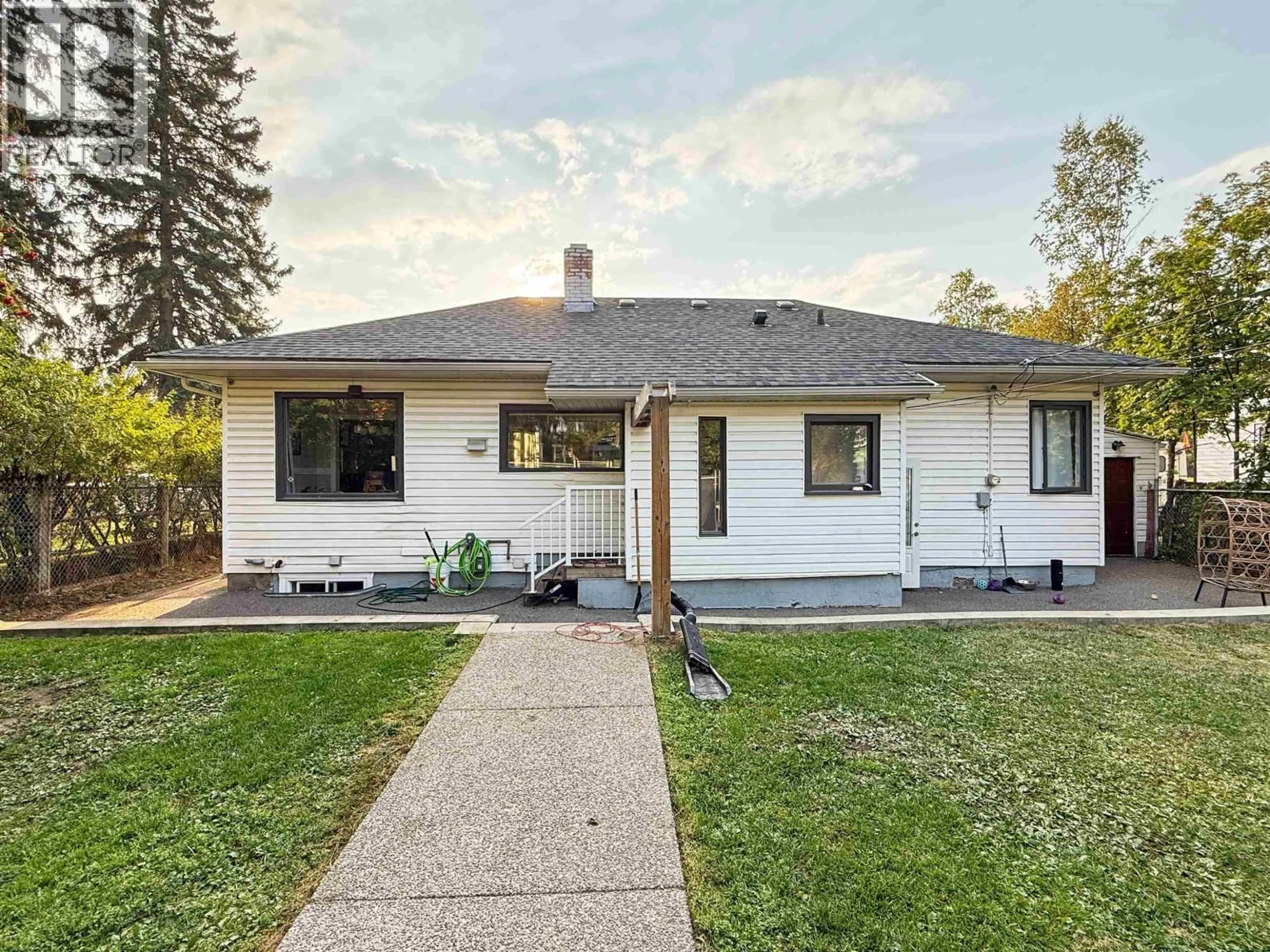 Home with vinyl exterior material, street for 2365 LAURIER CRESCENT, Prince George British Columbia V2M2A9