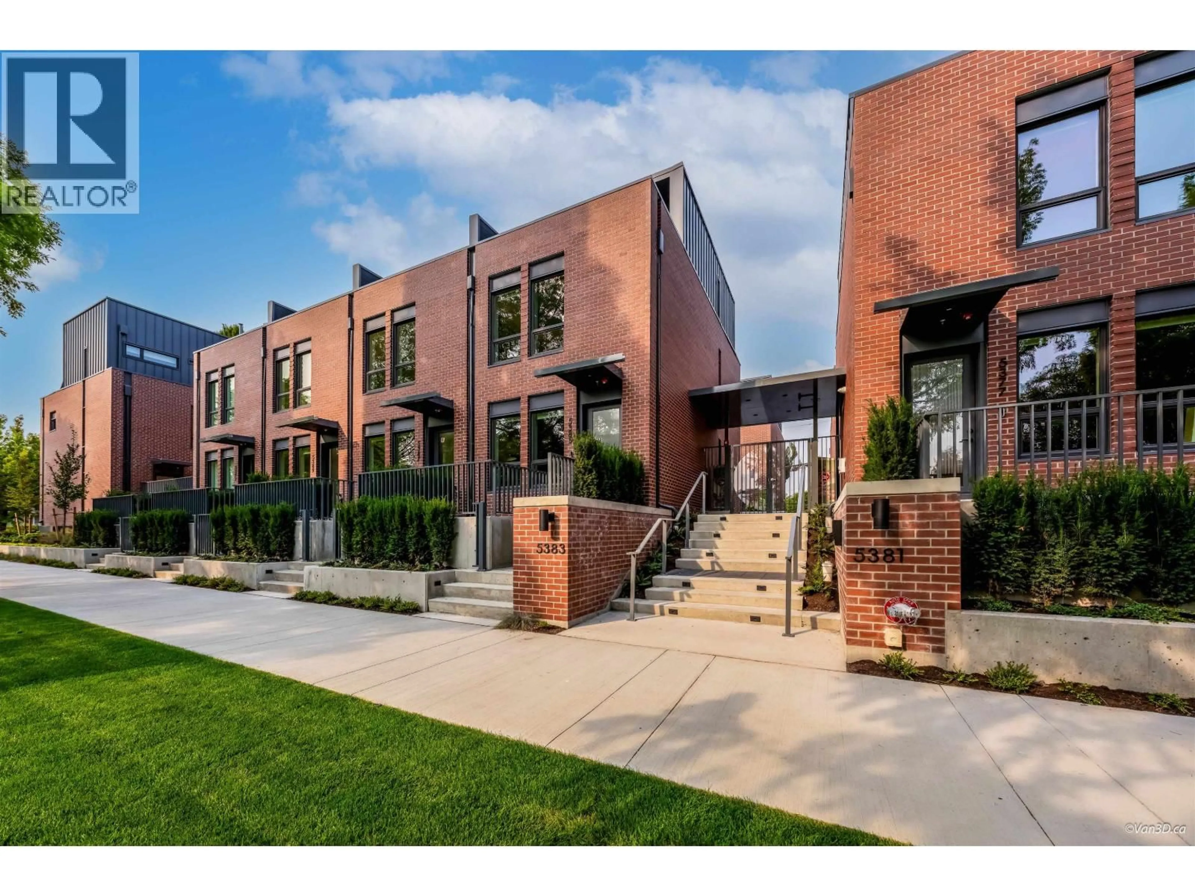 Home with brick exterior material, street for 123 - 5383 WILLOW STREET, Vancouver British Columbia V5Z0L4
