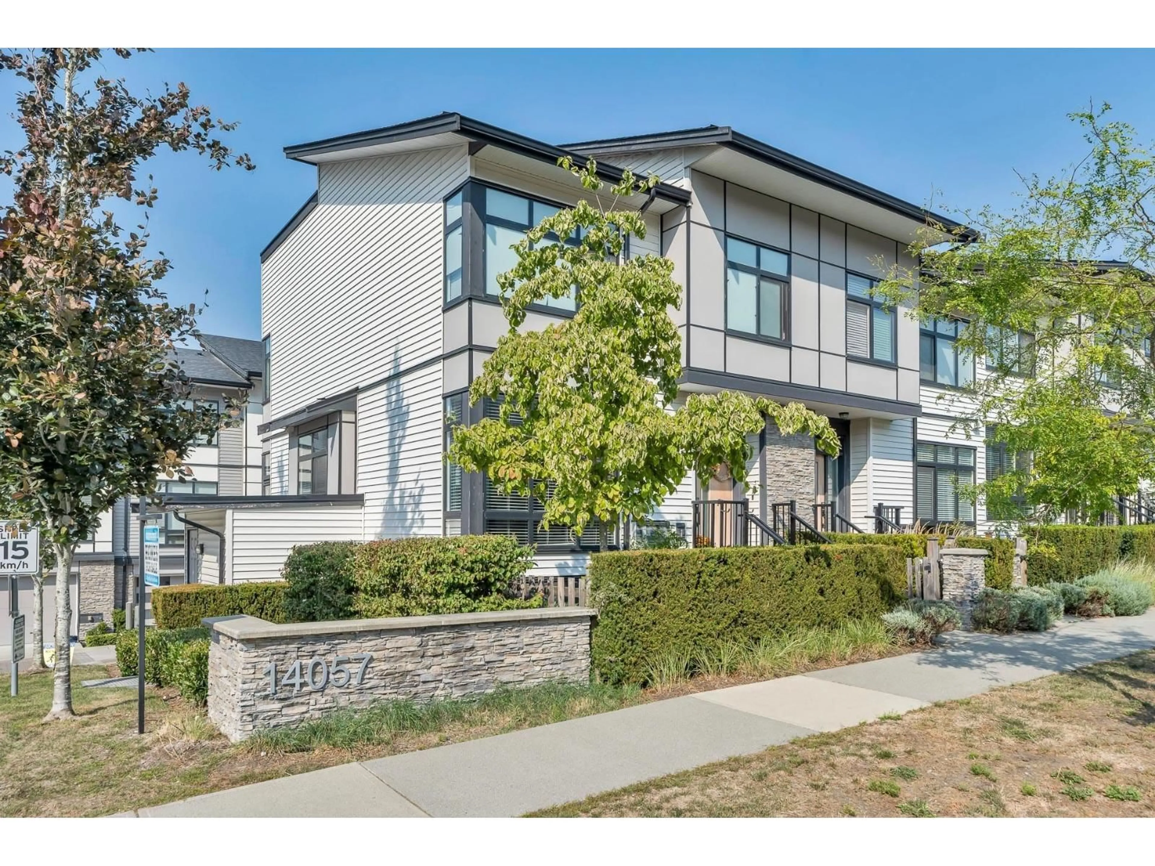 Home with brick exterior material, street for 7 - 14057 60A, Surrey British Columbia V3X0J2