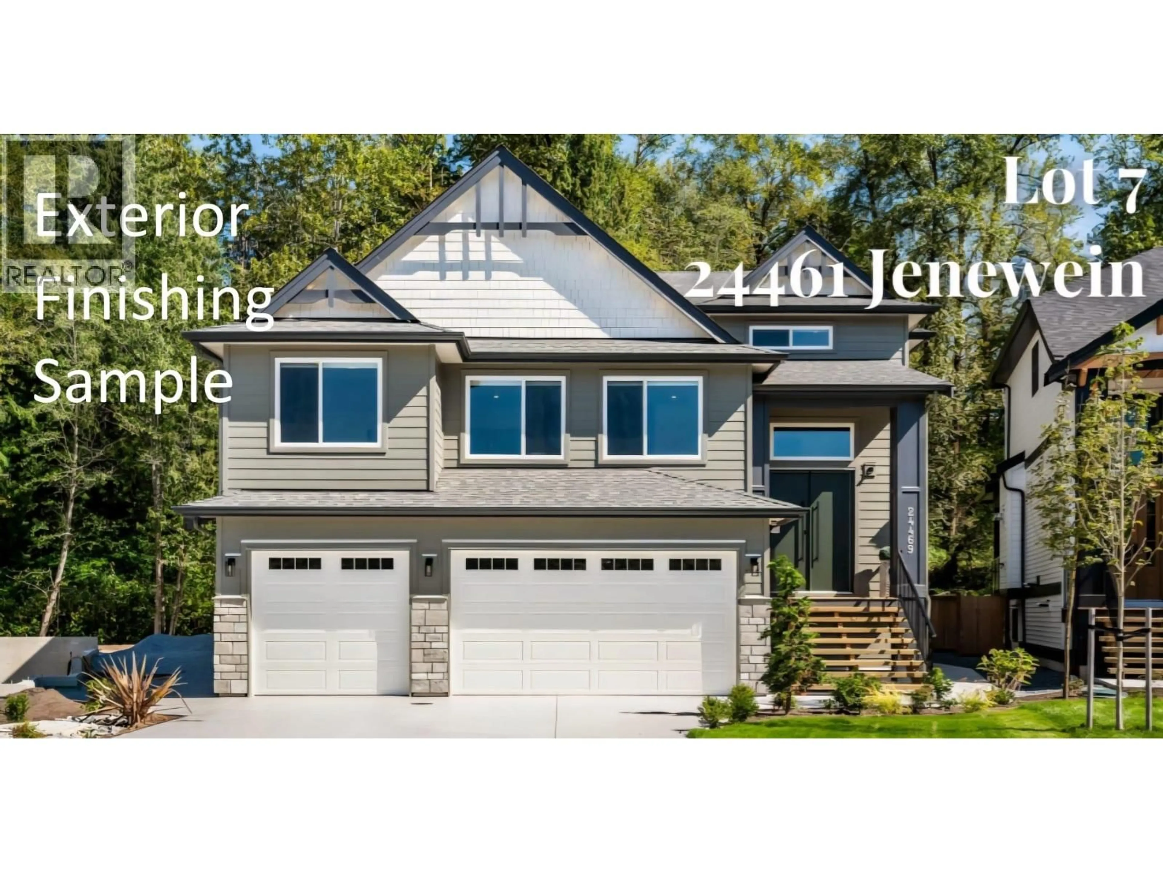 Home with vinyl exterior material, street for 24461 JENEWEIN DRIVE, Maple Ridge British Columbia V2W1H8