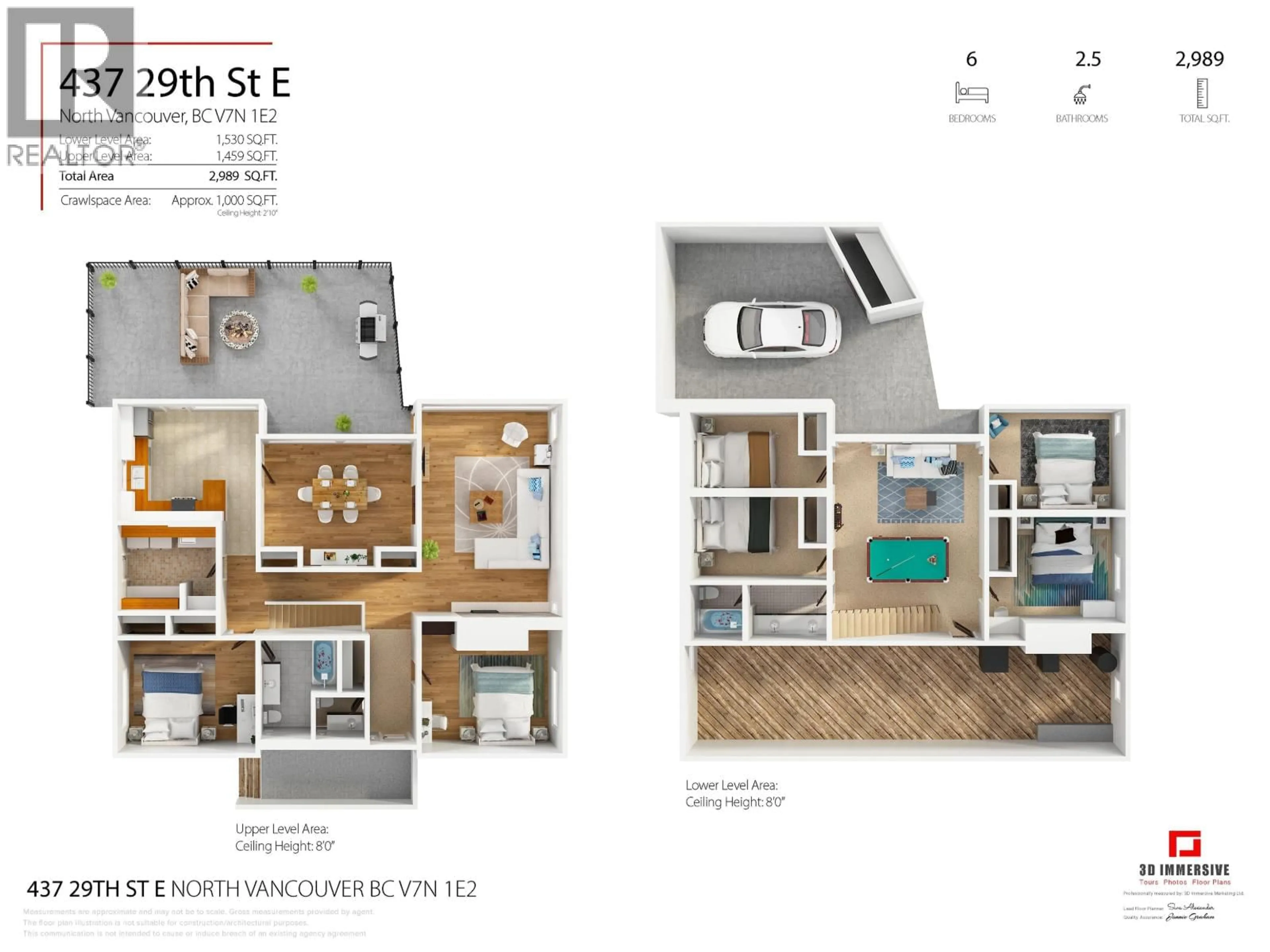 Floor plan for 437 29TH STREET, North Vancouver British Columbia V7N1E2