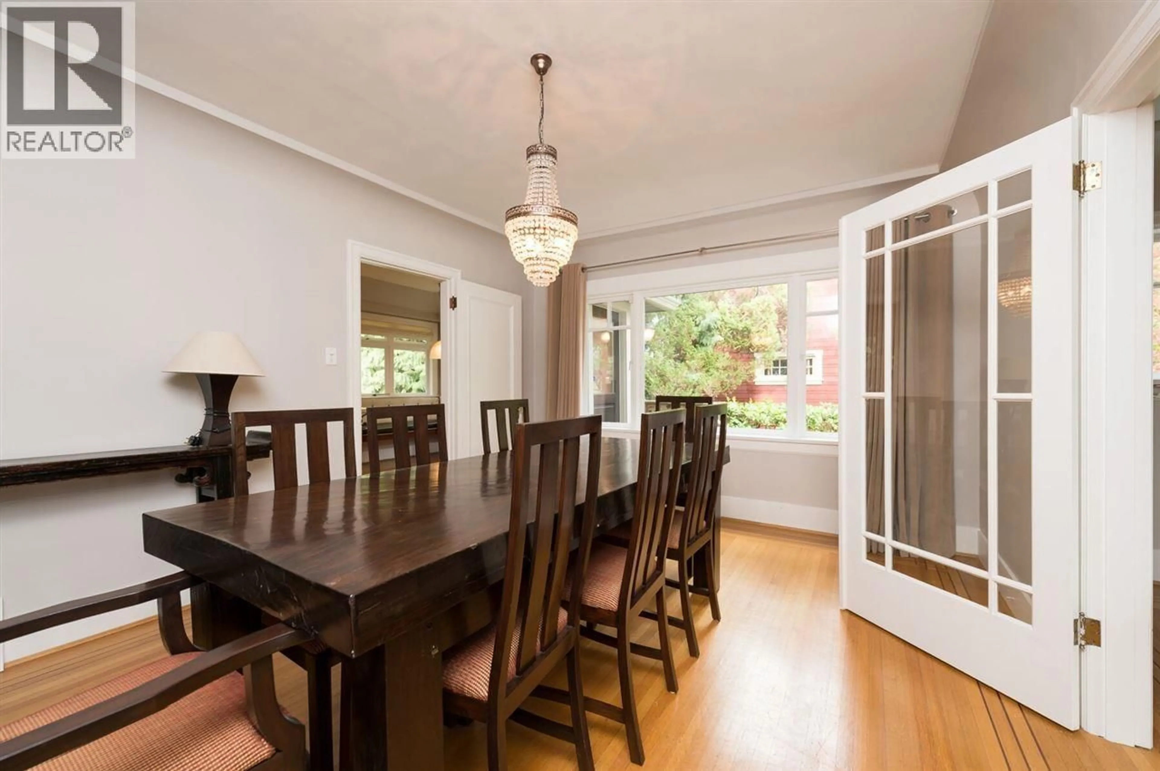 Dining room, wood/laminate floor for 4655 6 TH AVENUE, Vancouver British Columbia V6R1V6
