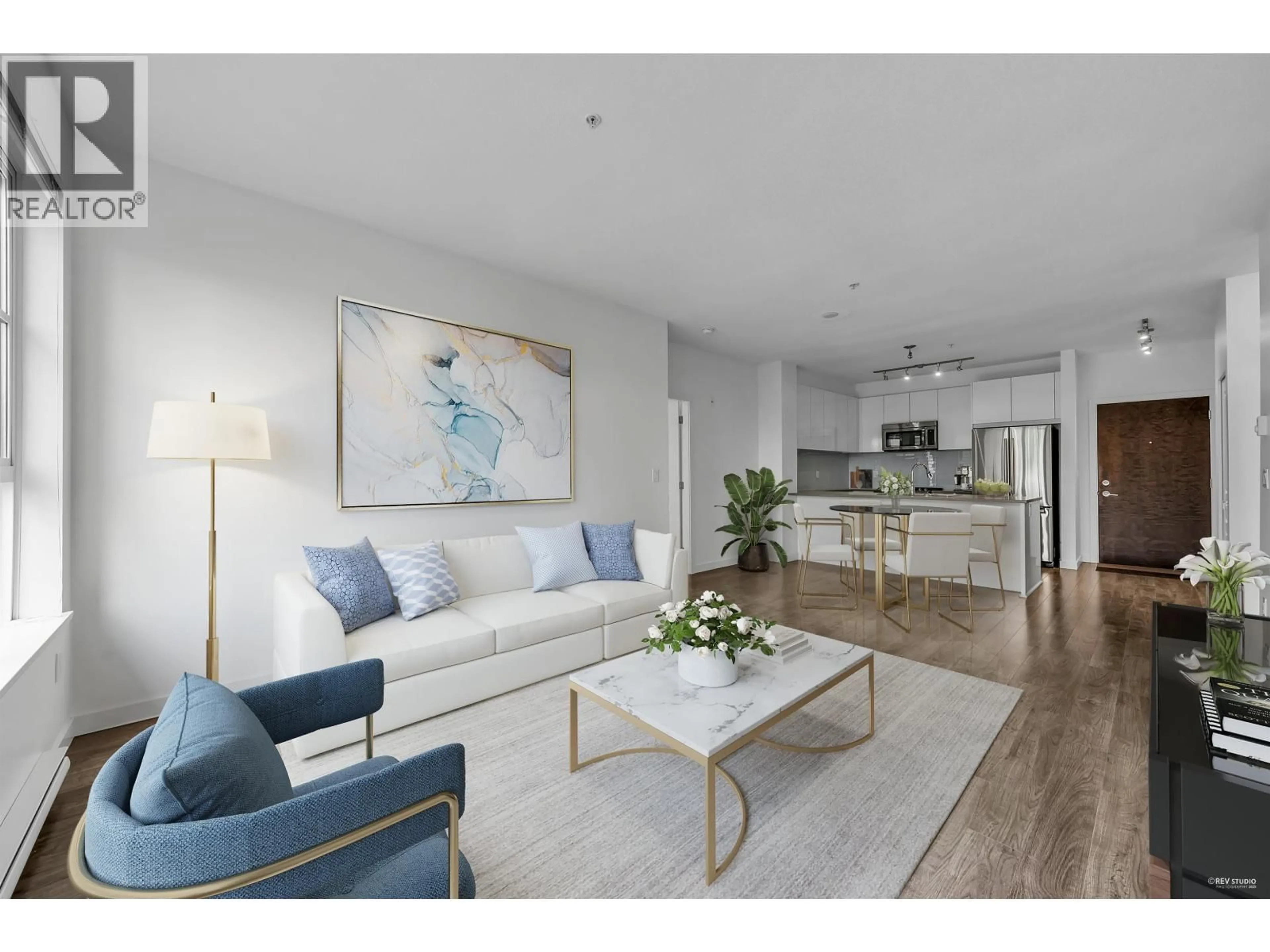 Living room with furniture, unknown for 411 - 1152 WINDSOR MEWS, Coquitlam British Columbia V3B0N1