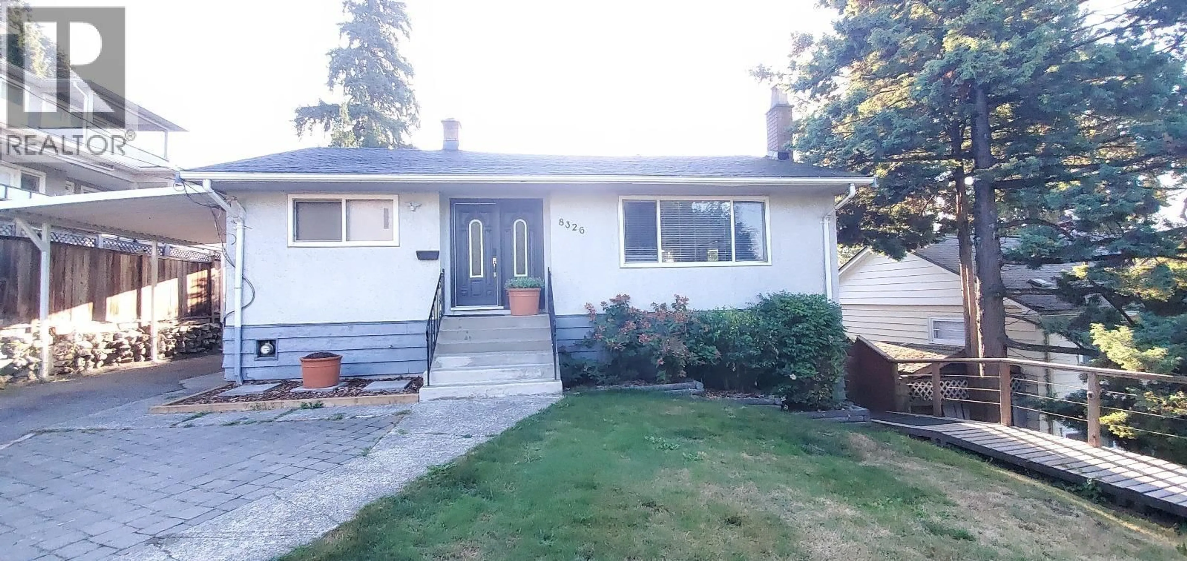 Home with vinyl exterior material, street for 8326 ROYAL OAK AVENUE, Burnaby British Columbia V5J4L2