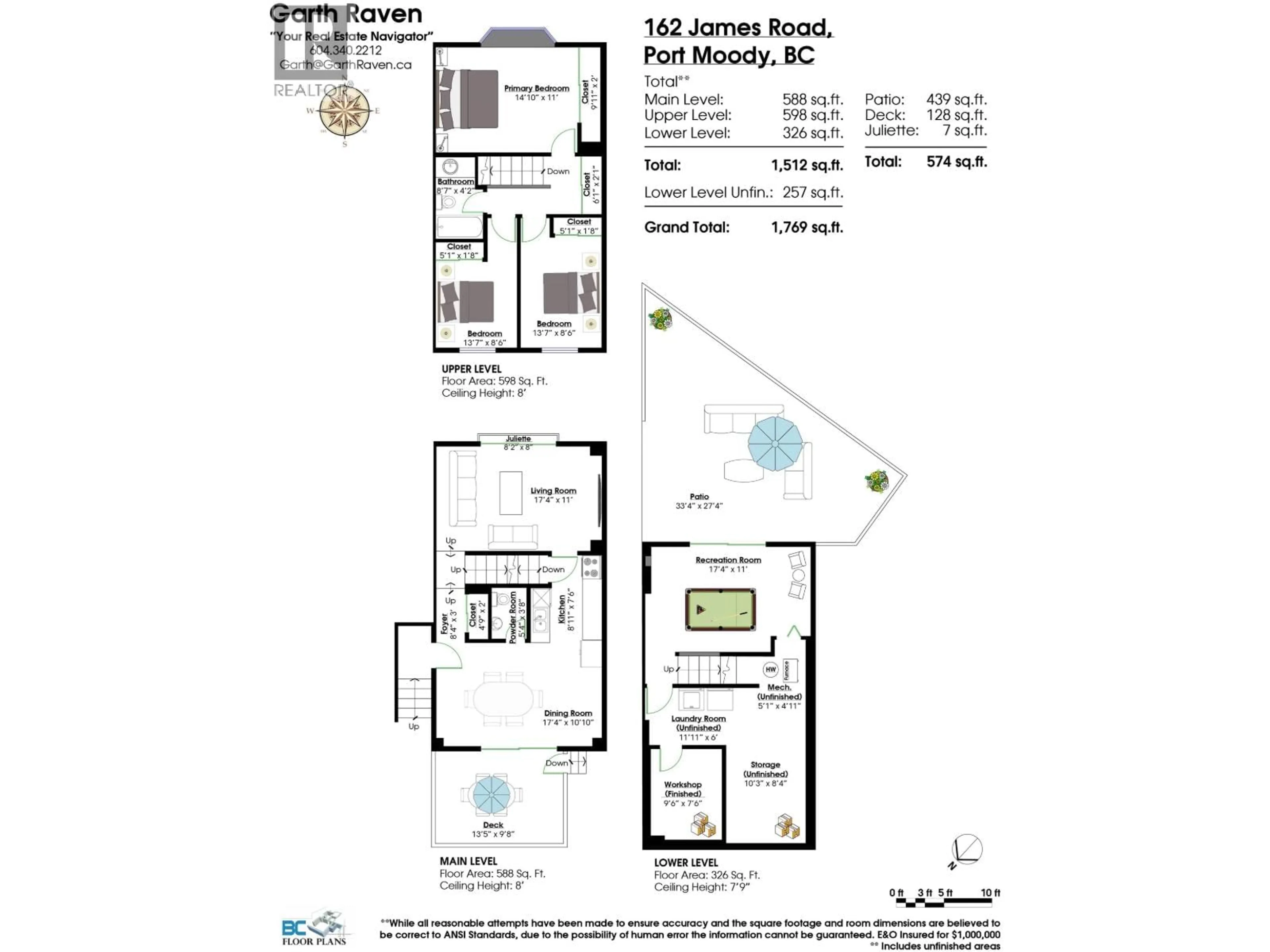Floor plan for 162 JAMES ROAD, Port Moody British Columbia V3H2S4