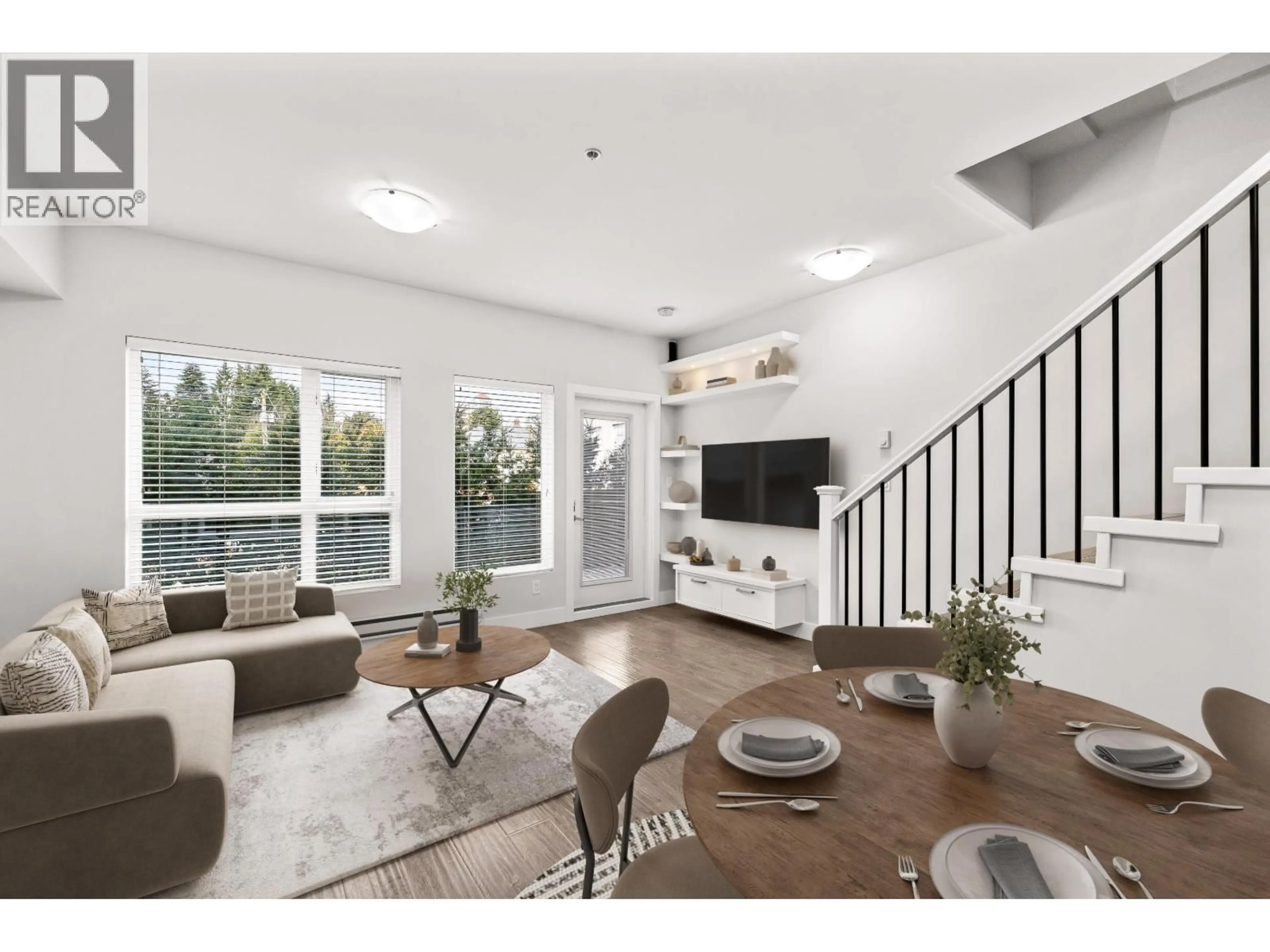 Living room with furniture, unknown for 104 - 809 FOURTH AVENUE, New Westminster British Columbia V3M0K1
