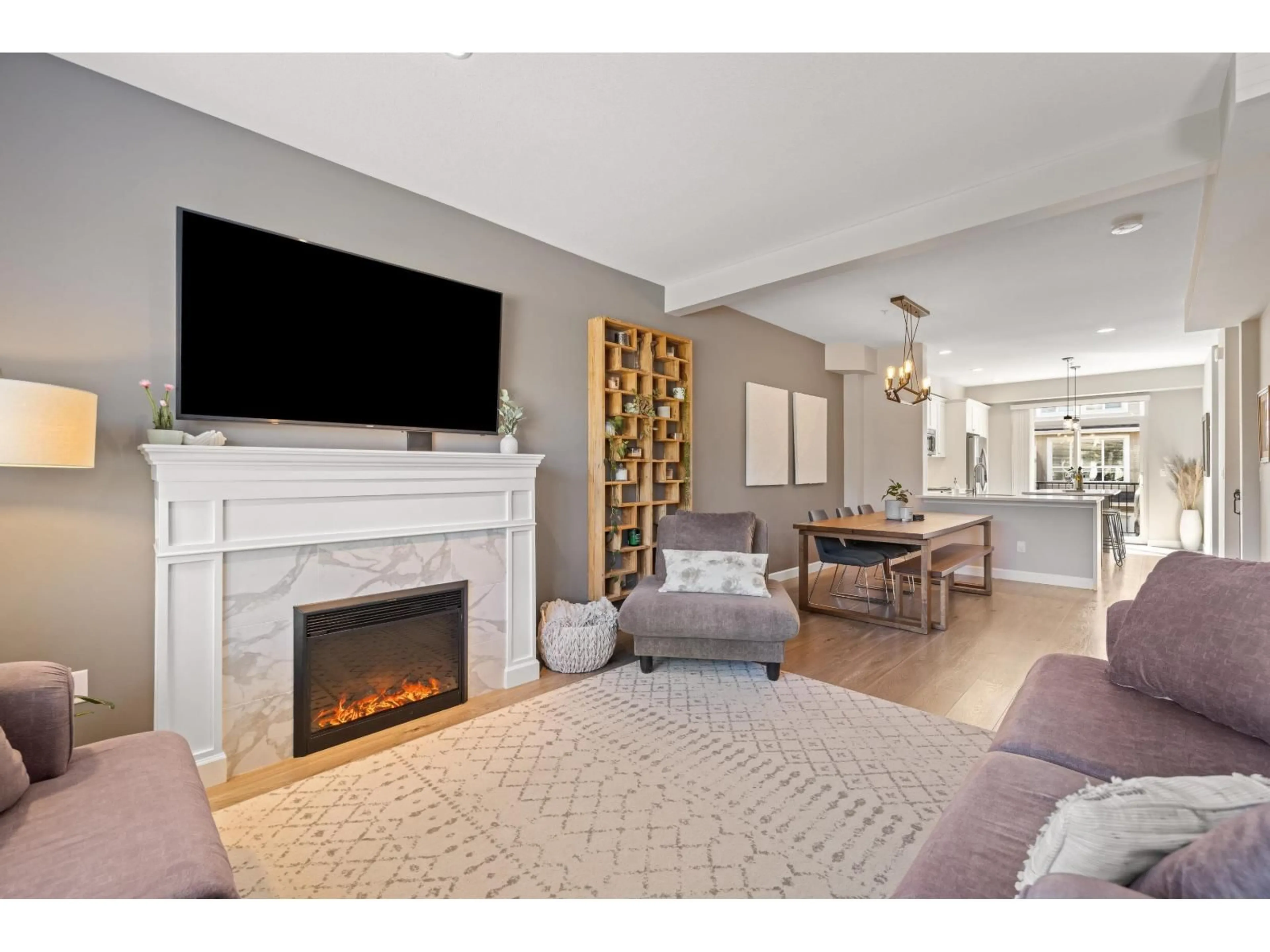 Living room with furniture, unknown for 2 - 7059 210, Langley British Columbia V2Y0T2