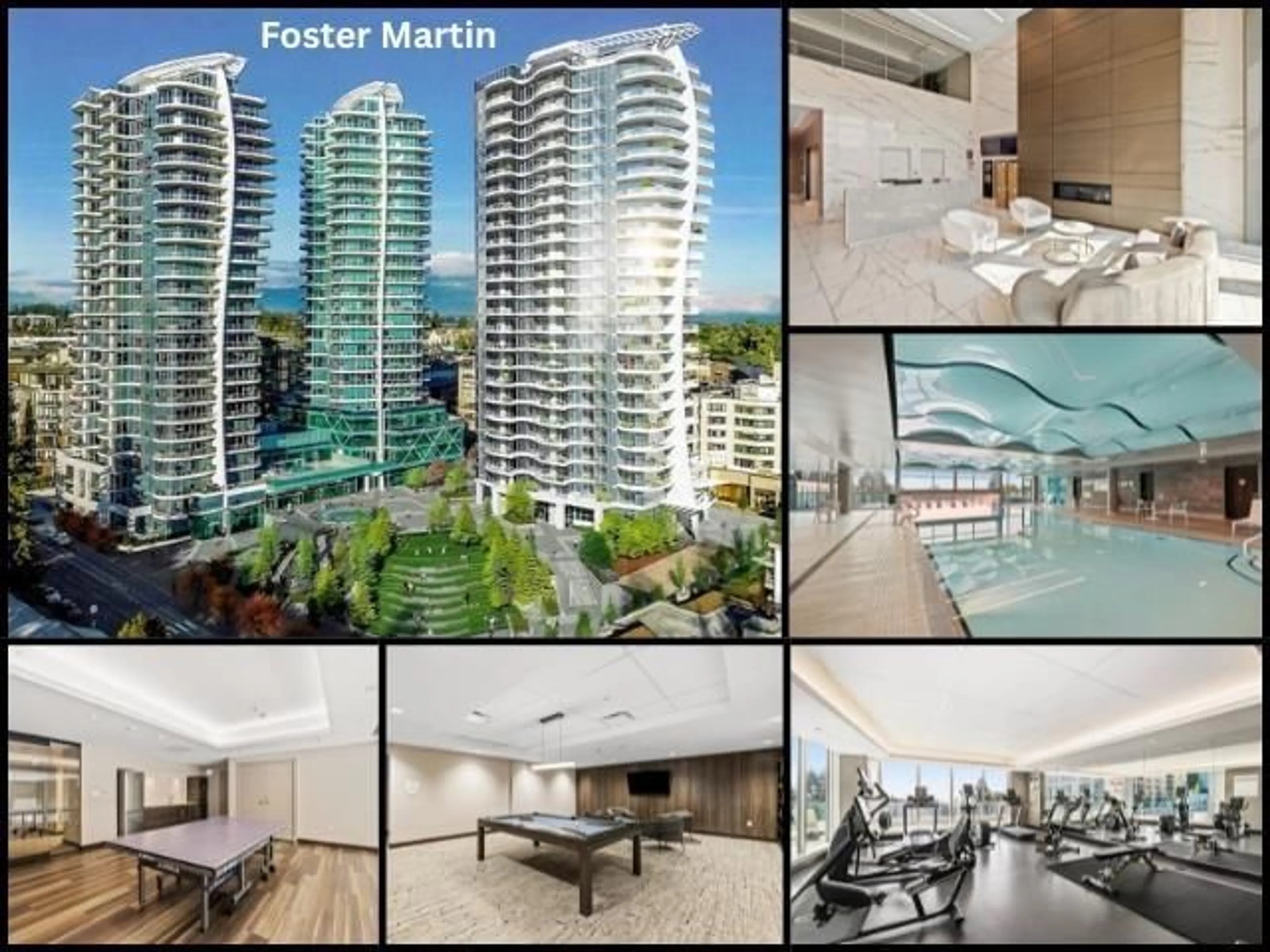 Indoor foyer for 1804 - 1501 FOSTER, White Rock British Columbia V4B0C3