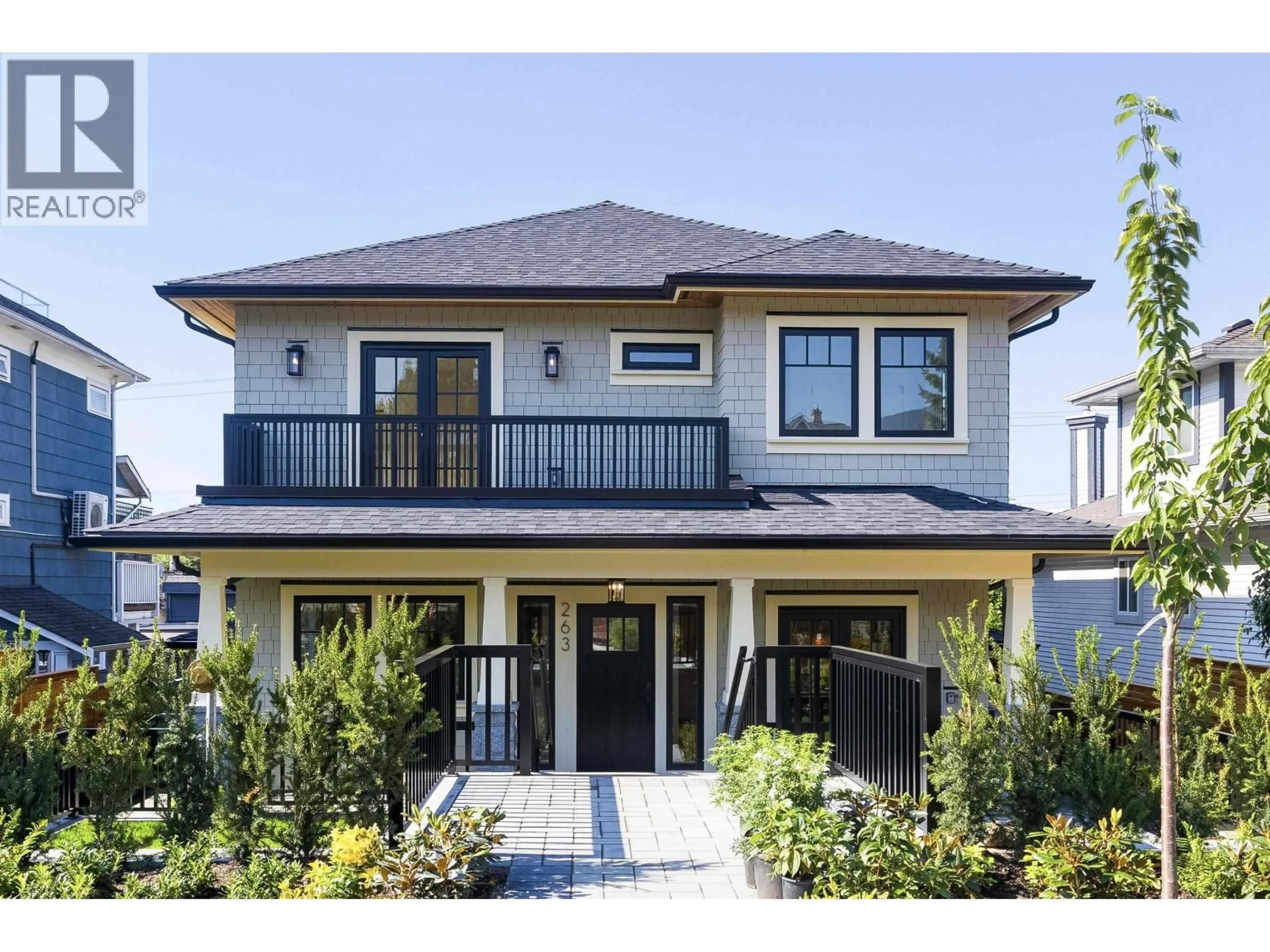 Home with brick exterior material, street for 263 6TH STREET, North Vancouver British Columbia V7M1K7