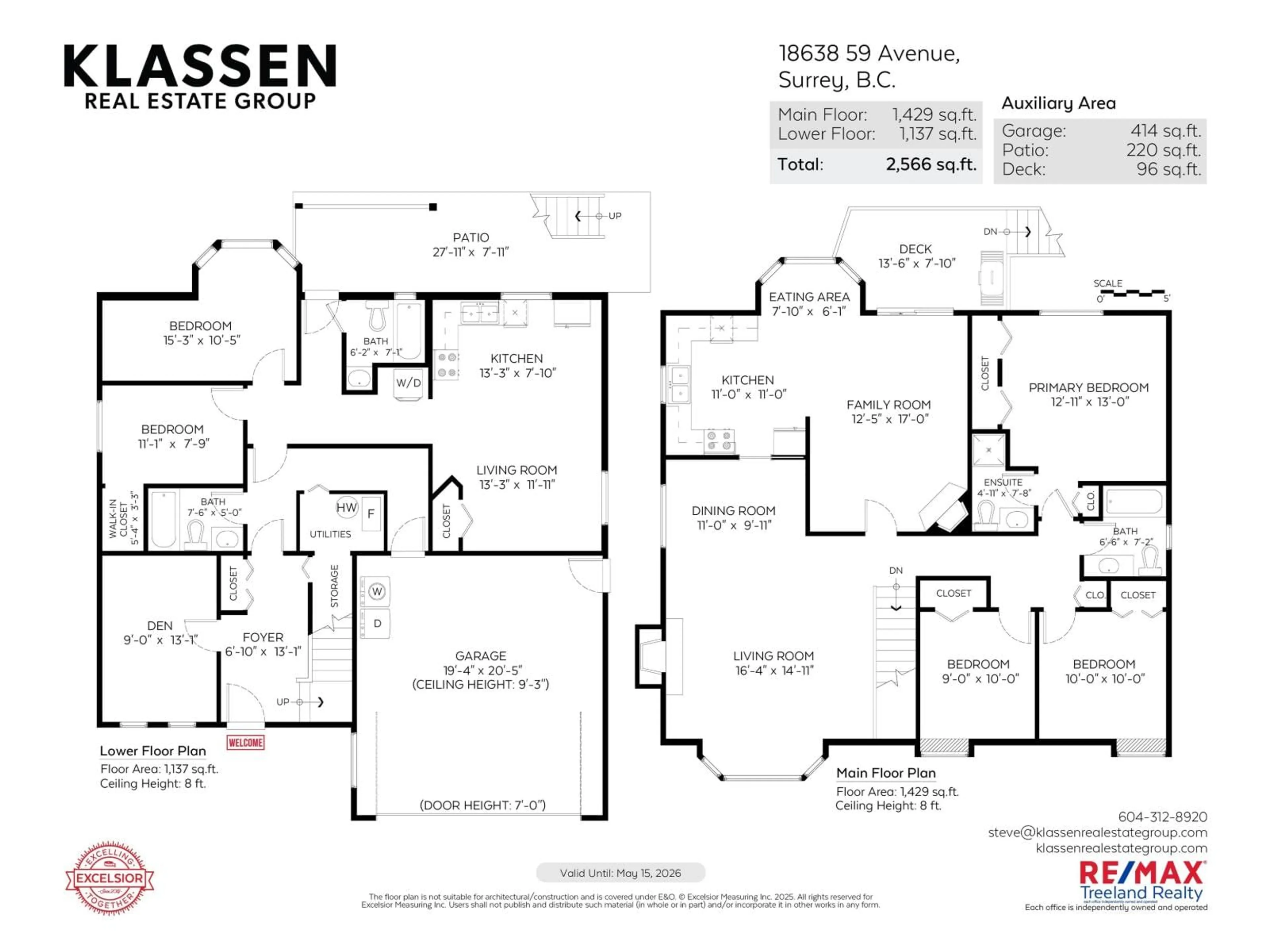 Floor plan for 18638 59, Surrey British Columbia V3S7Z8