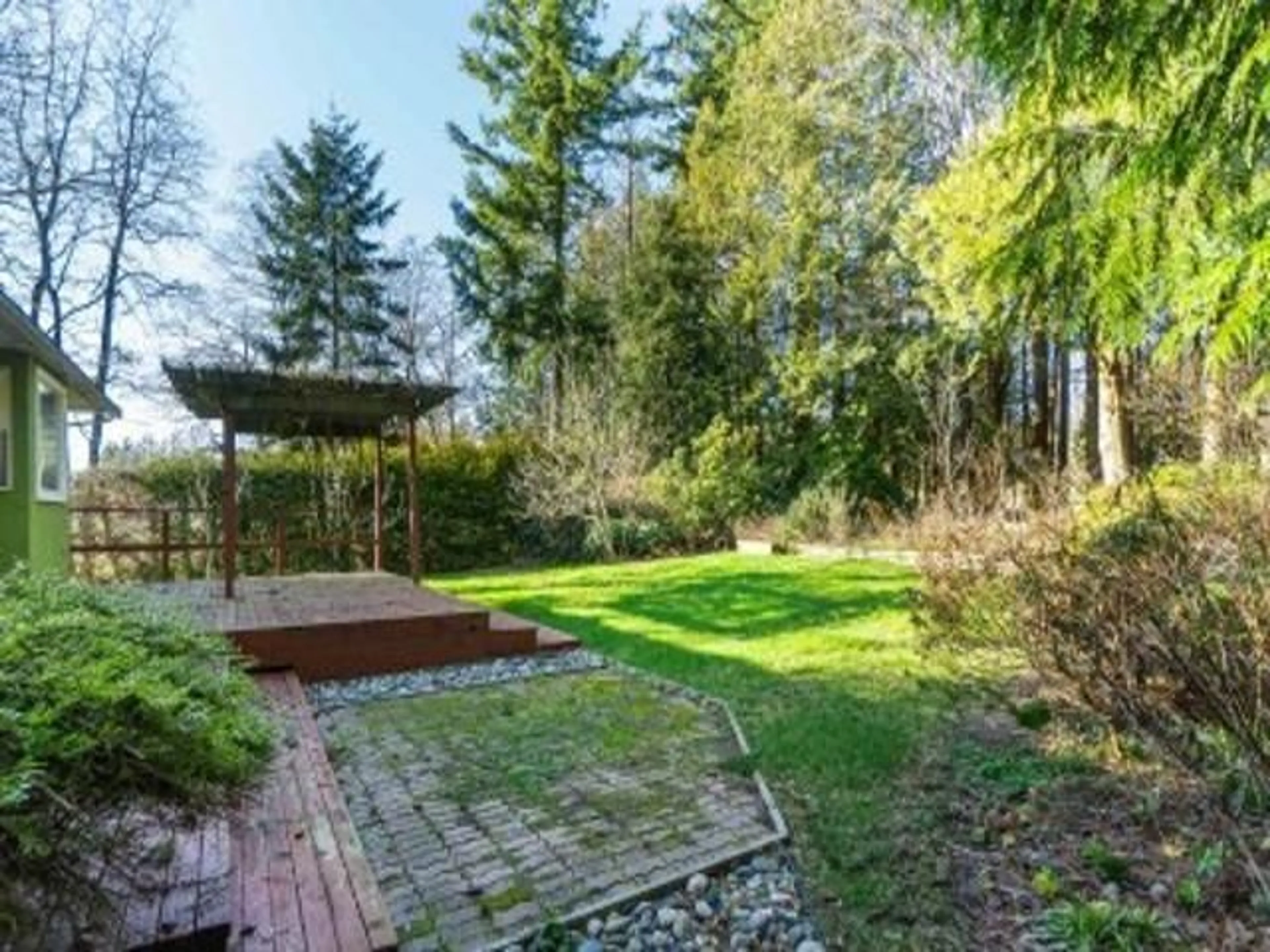 Patio, forest/trees view for 13671 16, Surrey British Columbia V4A1P7