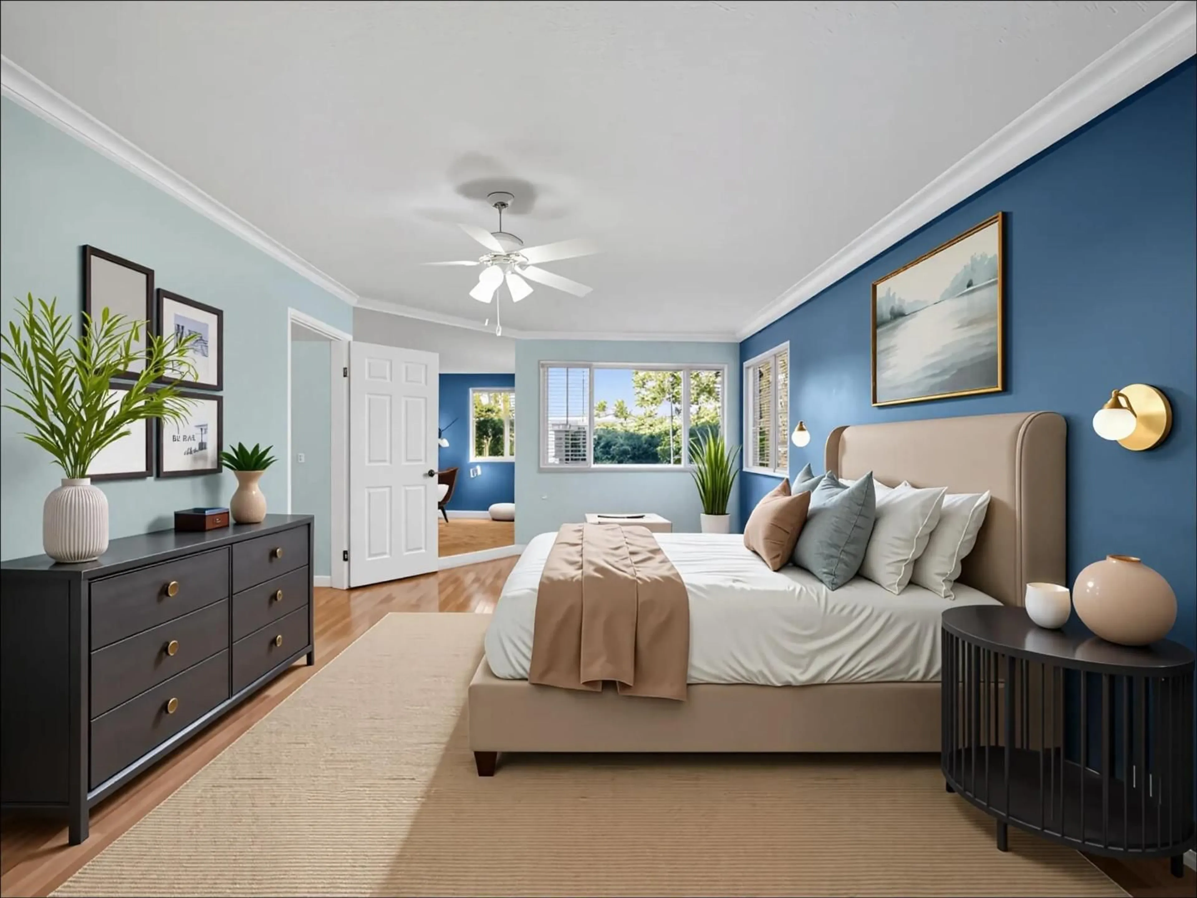 Bedroom with bed, unknown for 103 - 1450 MERKLIN, White Rock British Columbia V4B4C3