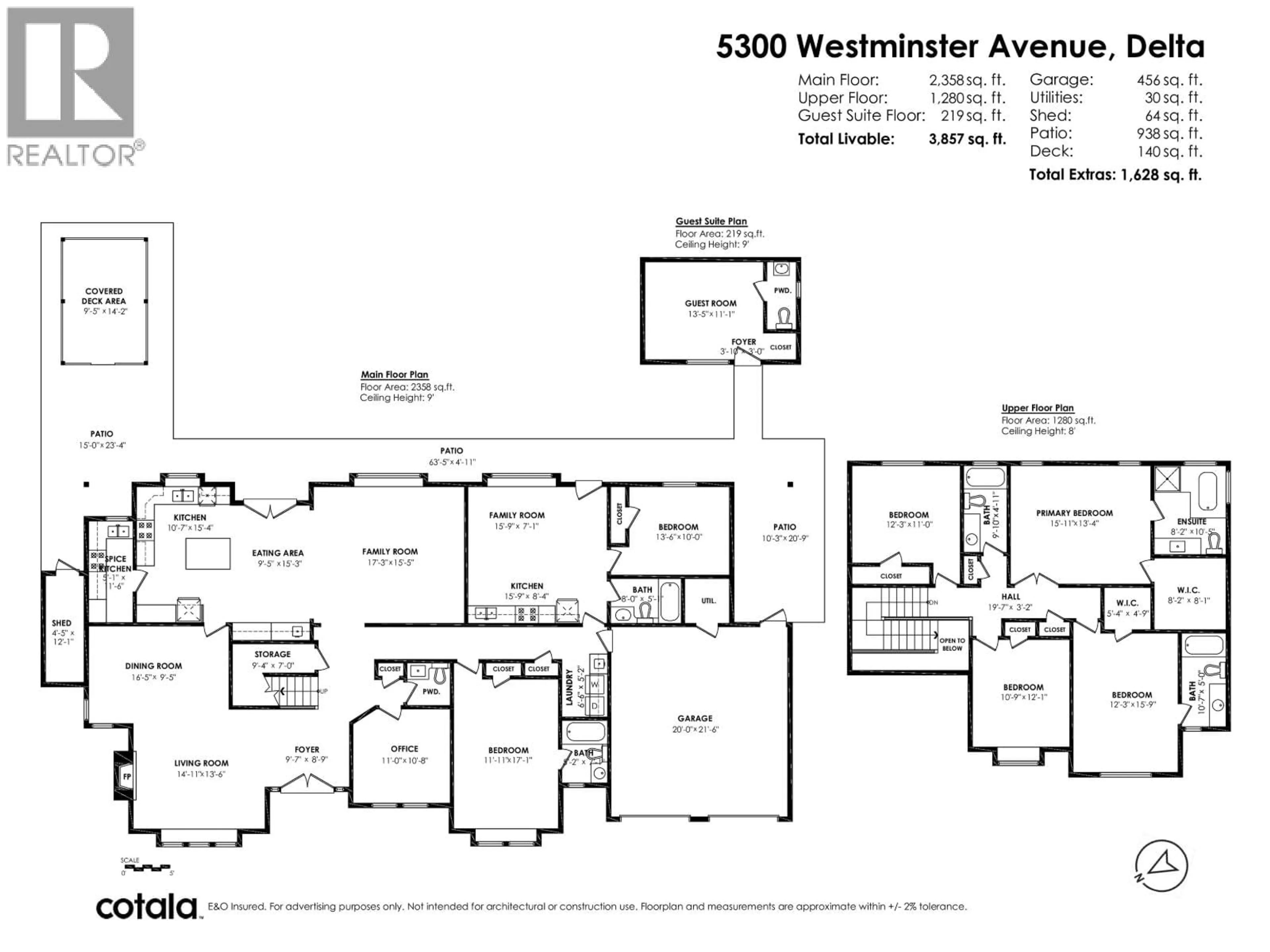 Floor plan for 5300 WESTMINSTER AVENUE, Delta British Columbia V4K2J2