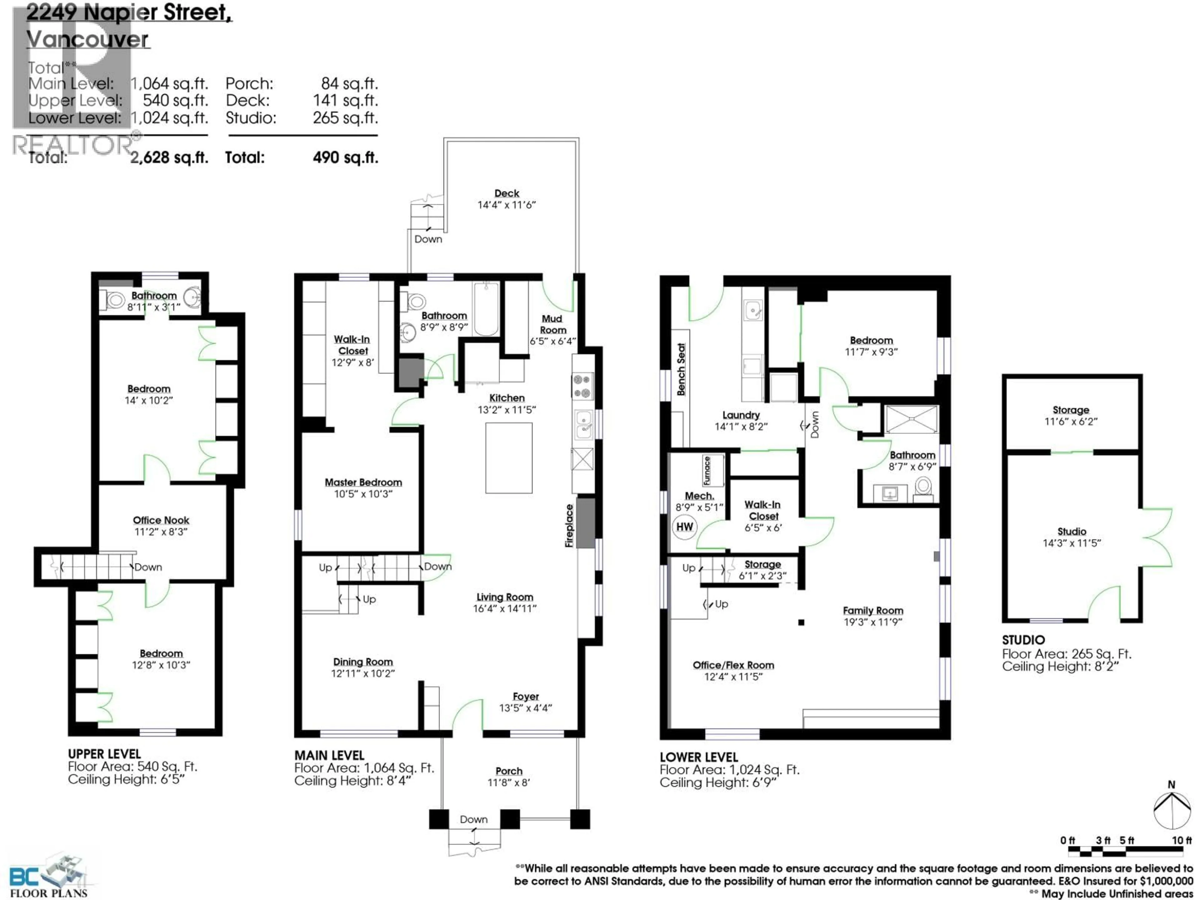 Floor plan for 2249 NAPIER STREET, Vancouver British Columbia V5L2P3