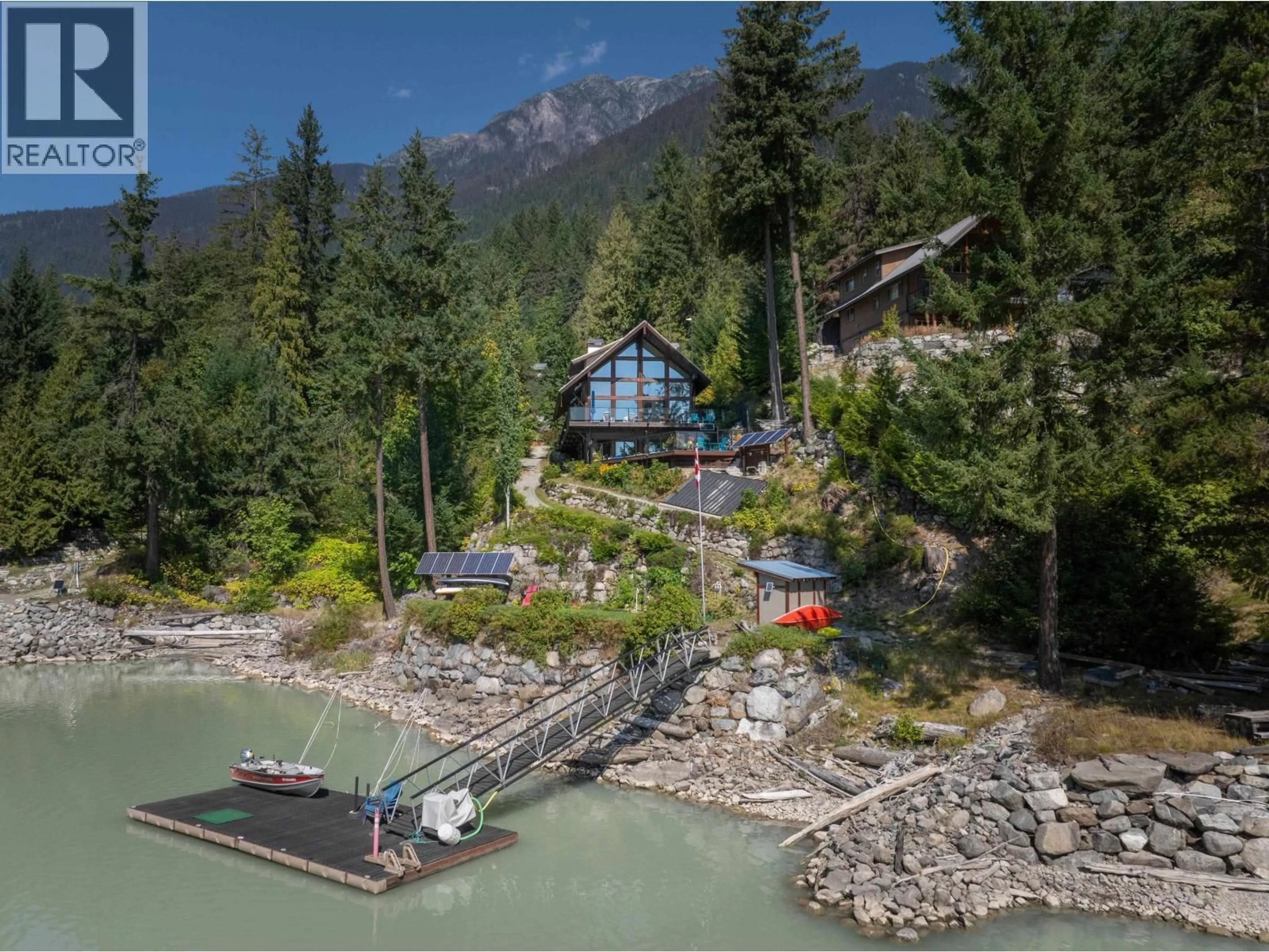 A pic from outside/outdoor area/front of a property/back of a property/a pic from drone, water/lake/river/ocean view for Lot 6 - 6500 IN-SCHUCK-CH FOREST SERVICE ROAD, Pemberton British Columbia V0N2K0