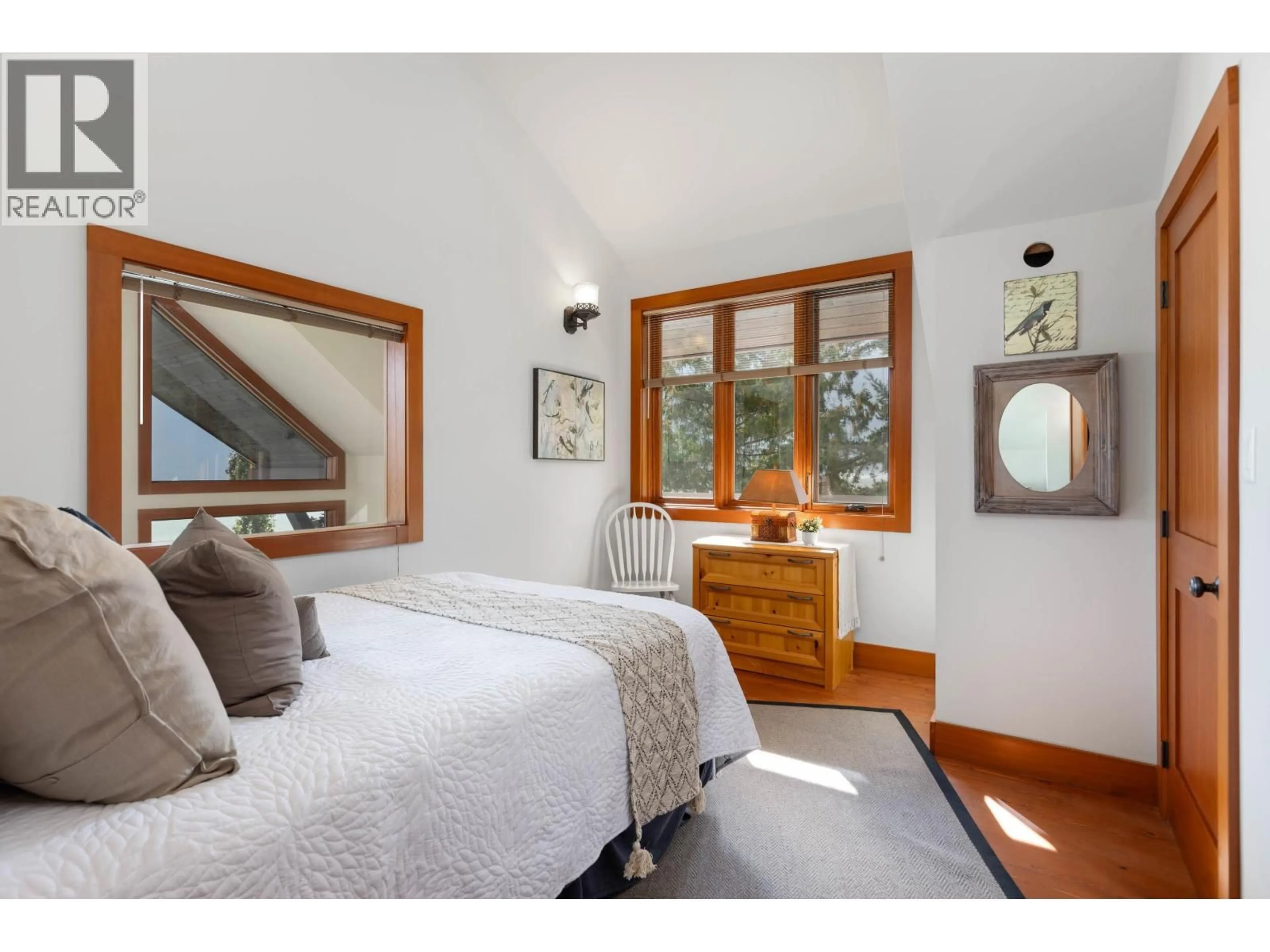 Bedroom with bed, wood/laminate floor for Lot 6 - 6500 IN-SCHUCK-CH FOREST SERVICE ROAD, Pemberton British Columbia V0N2K0