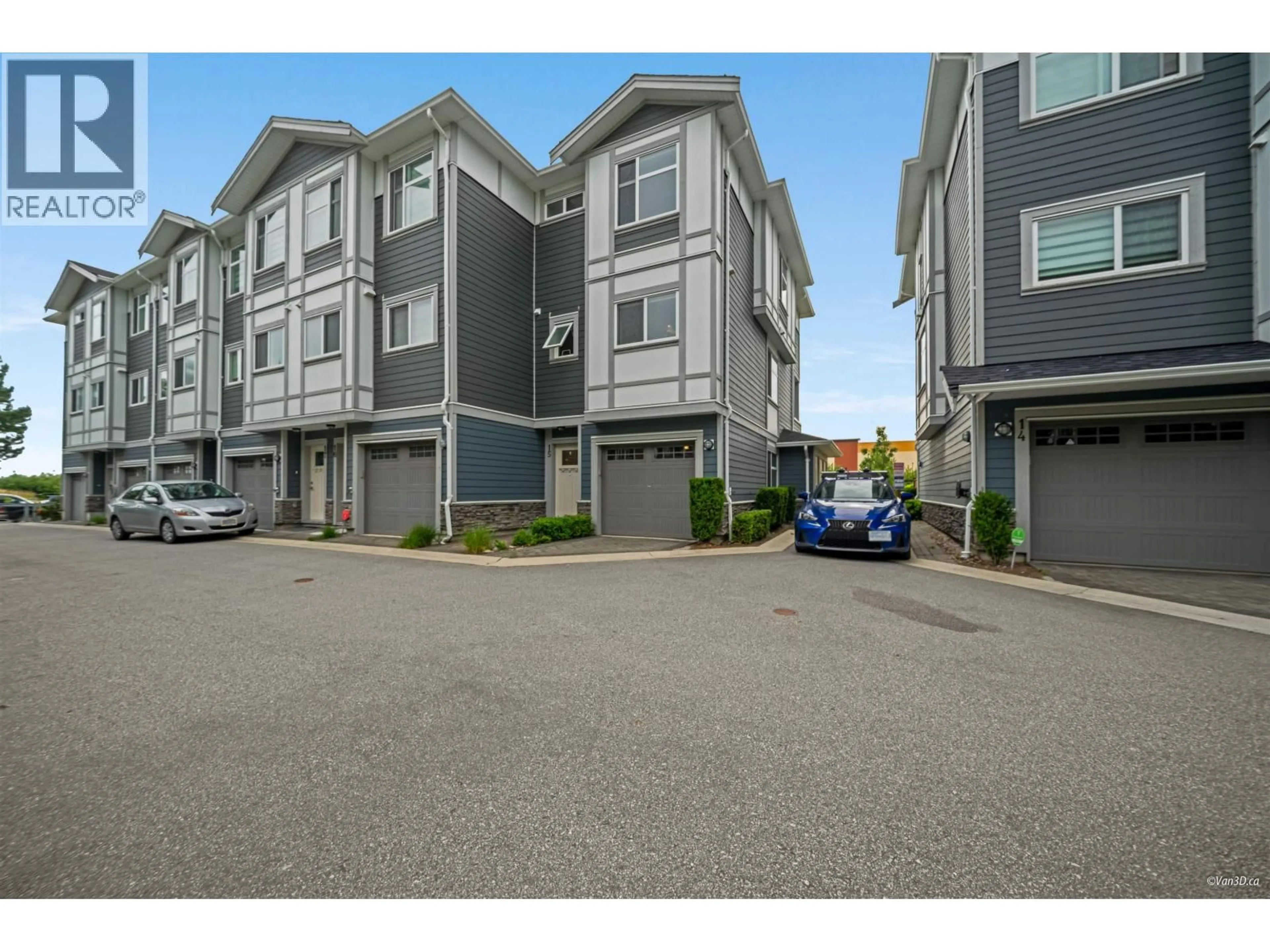 A pic from outside/outdoor area/front of a property/back of a property/a pic from drone, street for 15 - 9560 ALEXANDRA ROAD, Richmond British Columbia V6X1C5