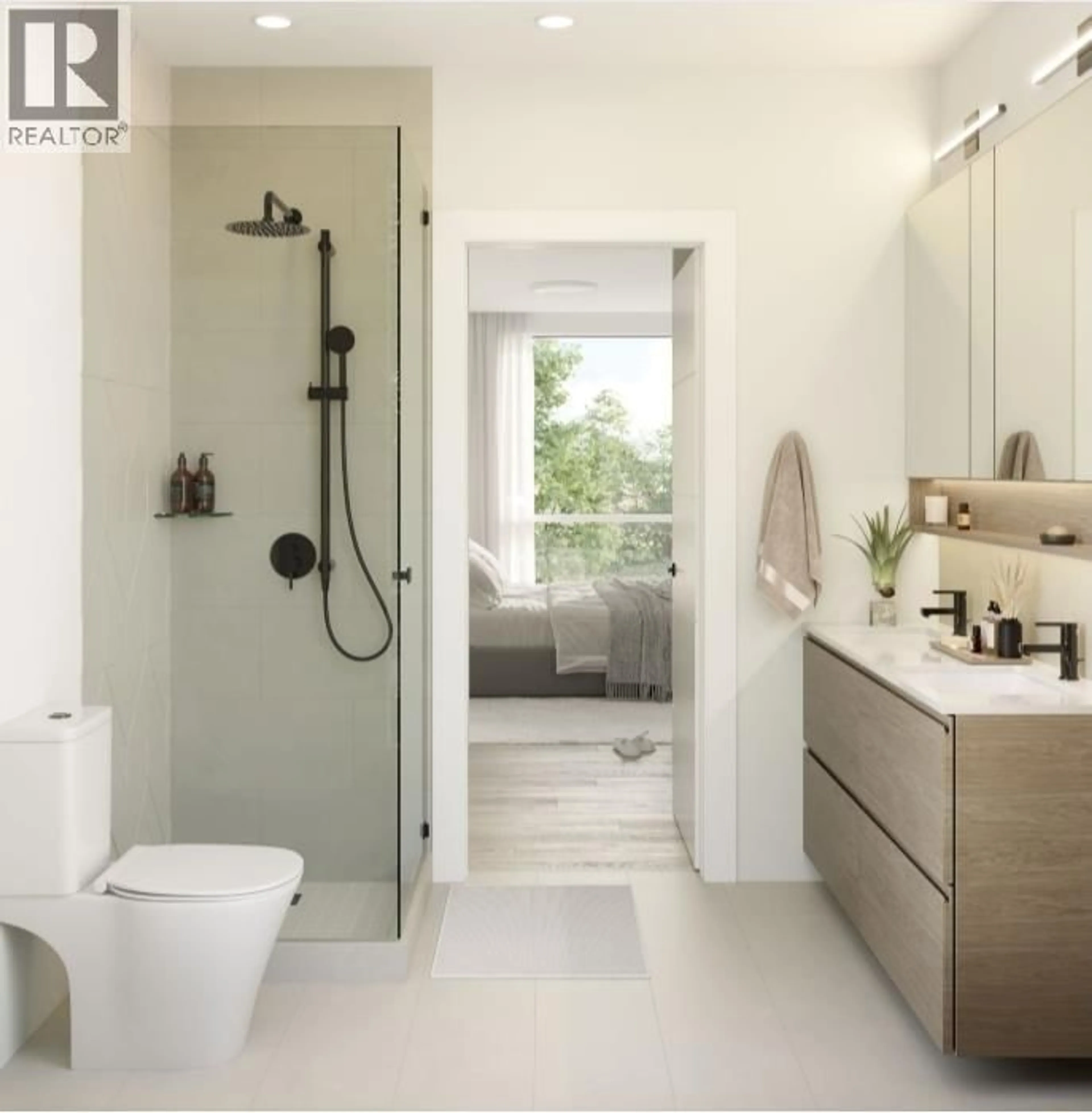 Contemporary bathroom, ceramic/tile floor for 506 - 2268 E BROADWAY, Vancouver British Columbia V5N1W9