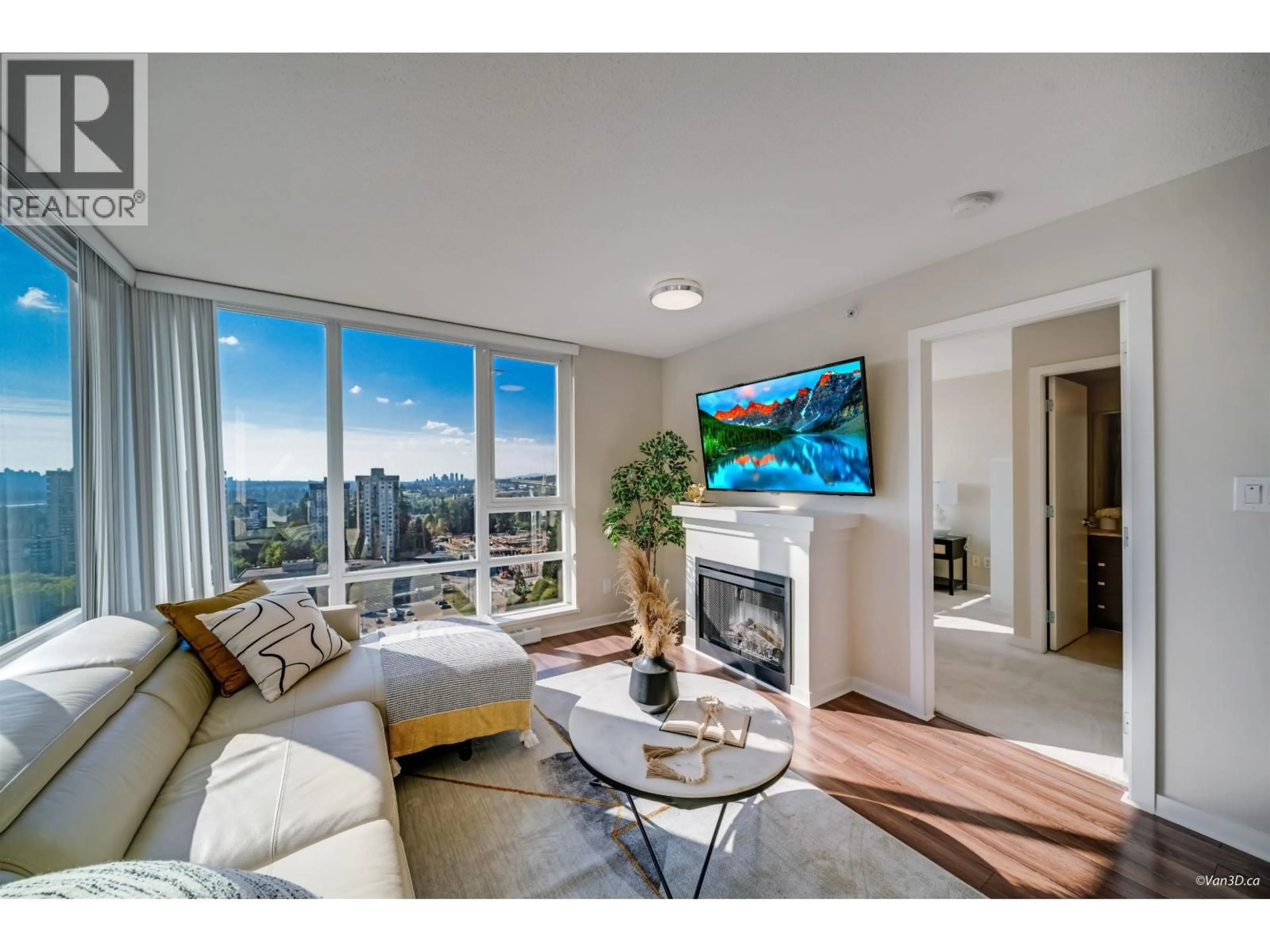 Living room with furniture, unknown for 1702 - 9868 CAMERON STREET, Burnaby British Columbia V3J0A5