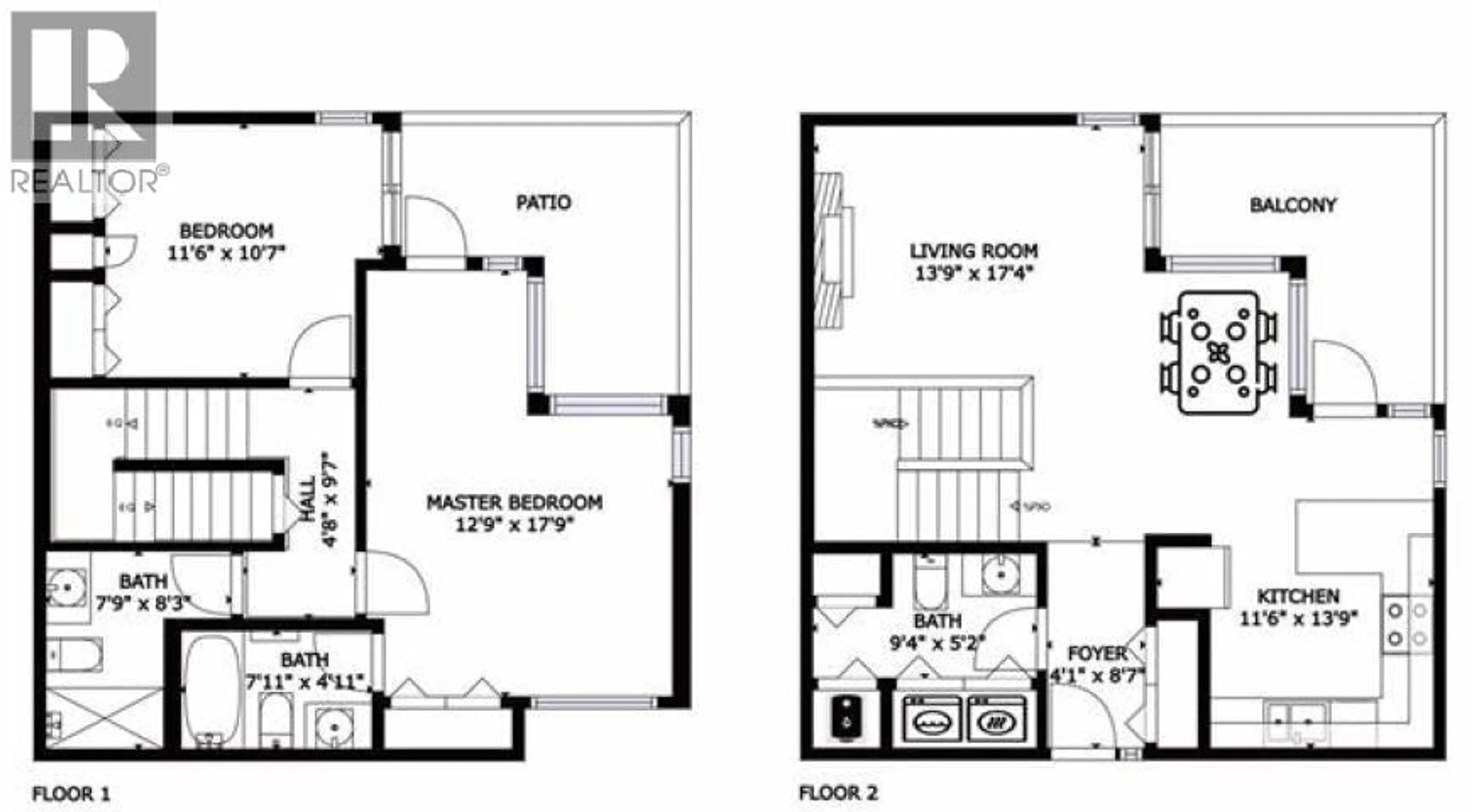 Floor plan for 28 - 7345 SANDBORNE AVENUE, Burnaby British Columbia V3N4W6