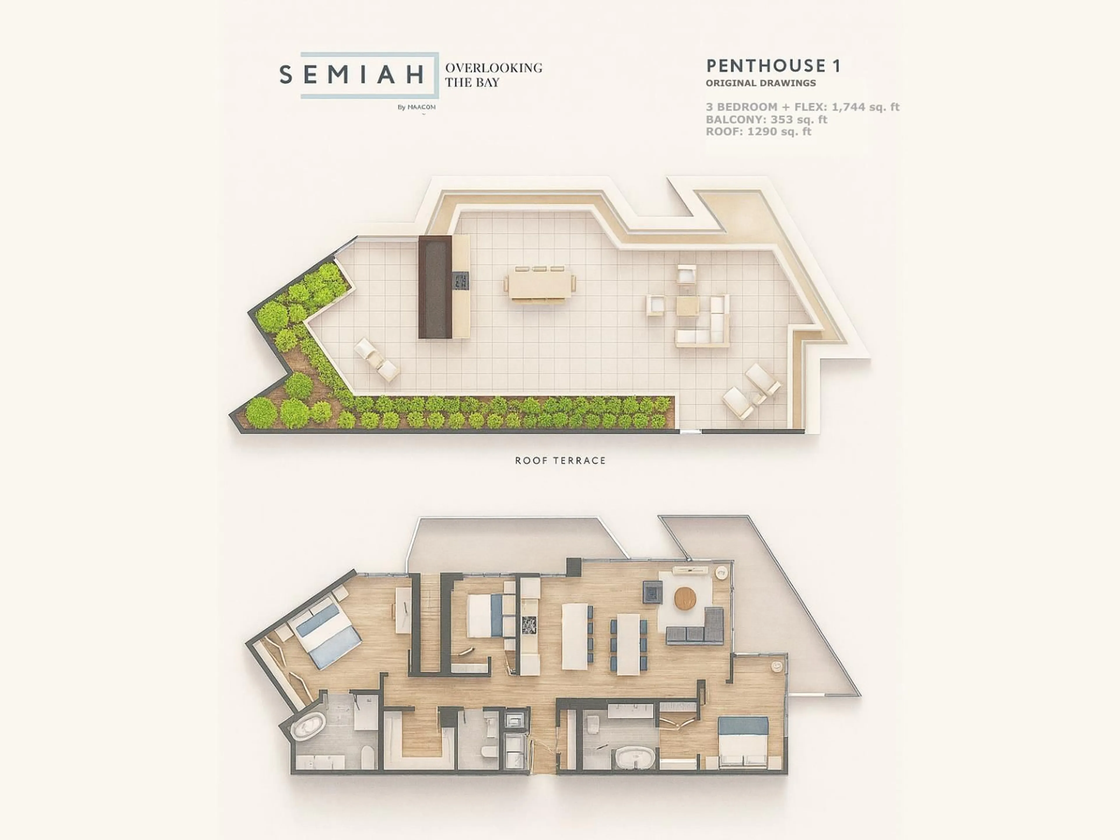 Floor plan for PH1 - 1439 GEORGE, White Rock British Columbia V4B0B9
