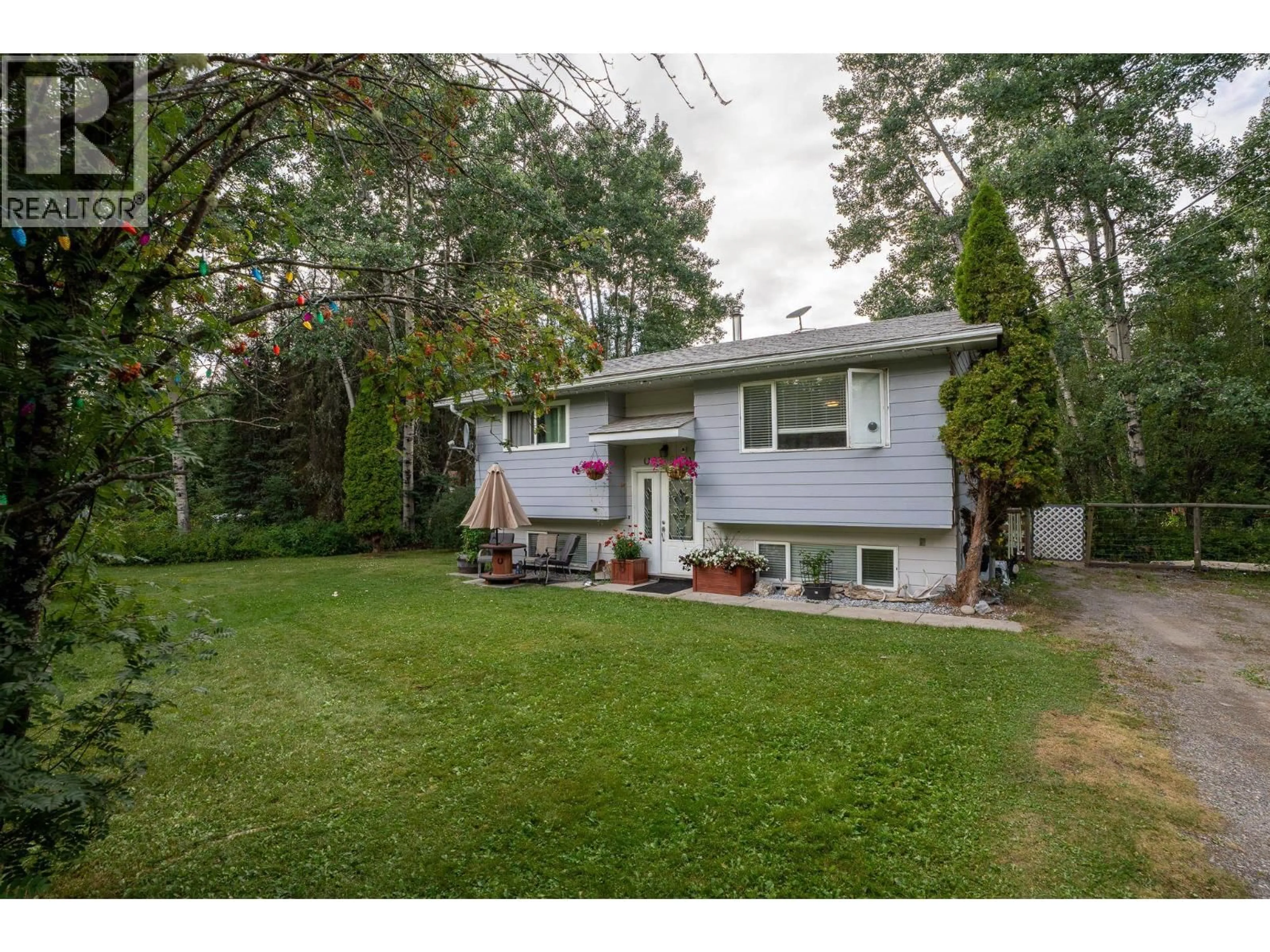 Home with vinyl exterior material, street for 12855 HILLCREST DRIVE, Prince George British Columbia V2N5C2