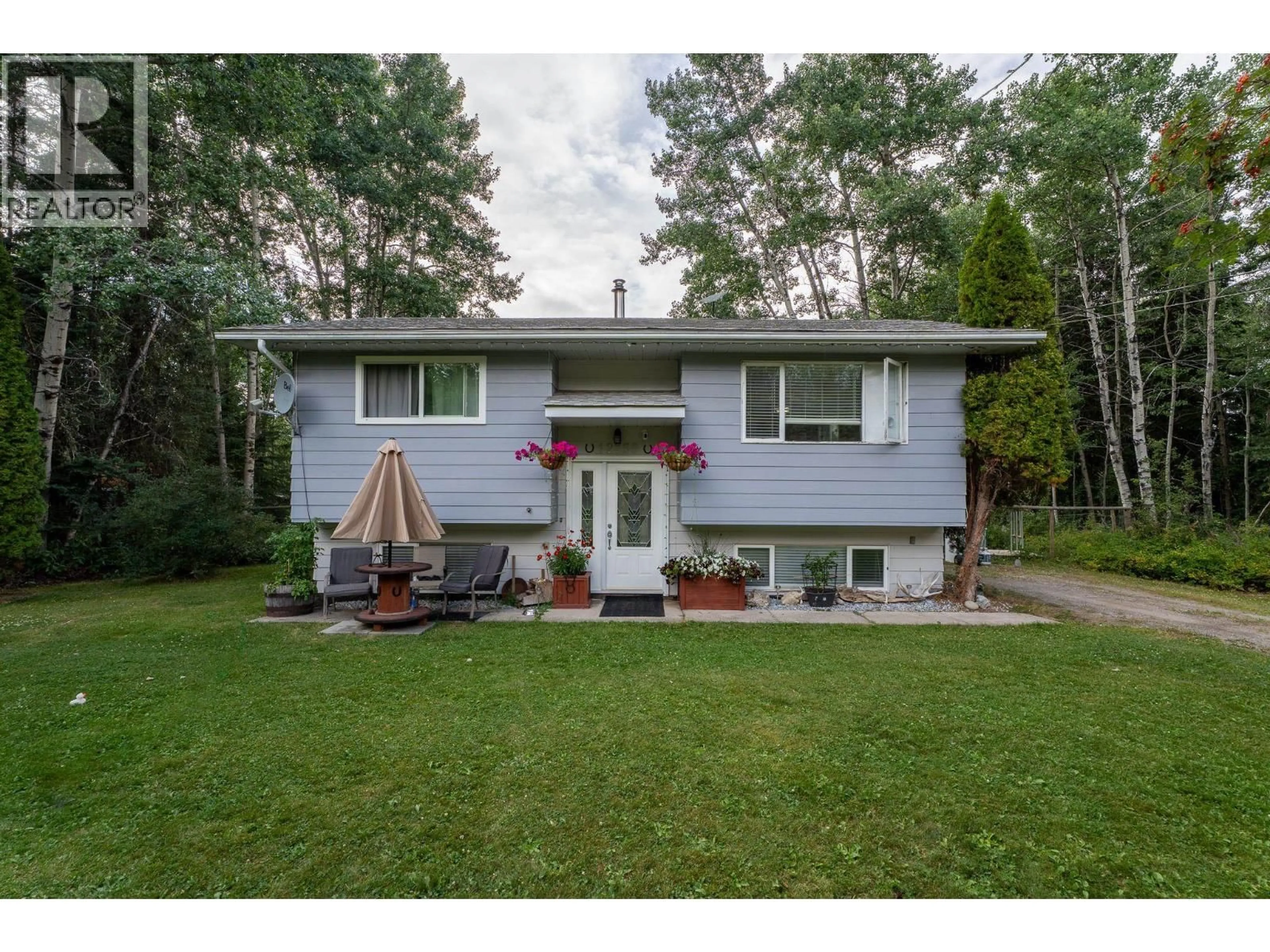 Home with vinyl exterior material, street for 12855 HILLCREST DRIVE, Prince George British Columbia V2N5C2
