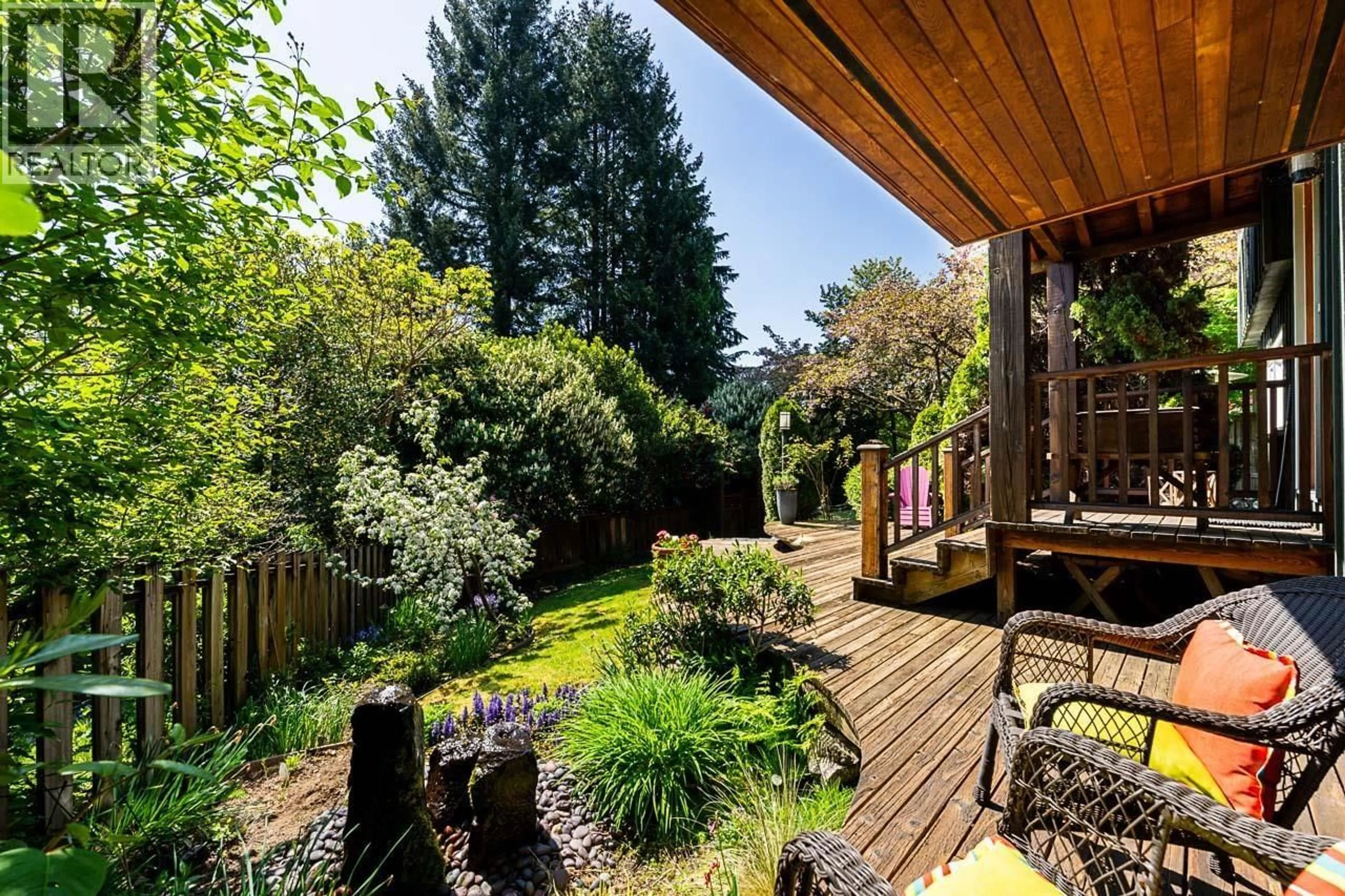 Patio, forest/trees view for 920 ADDERLEY STREET, North Vancouver British Columbia V7L1T1