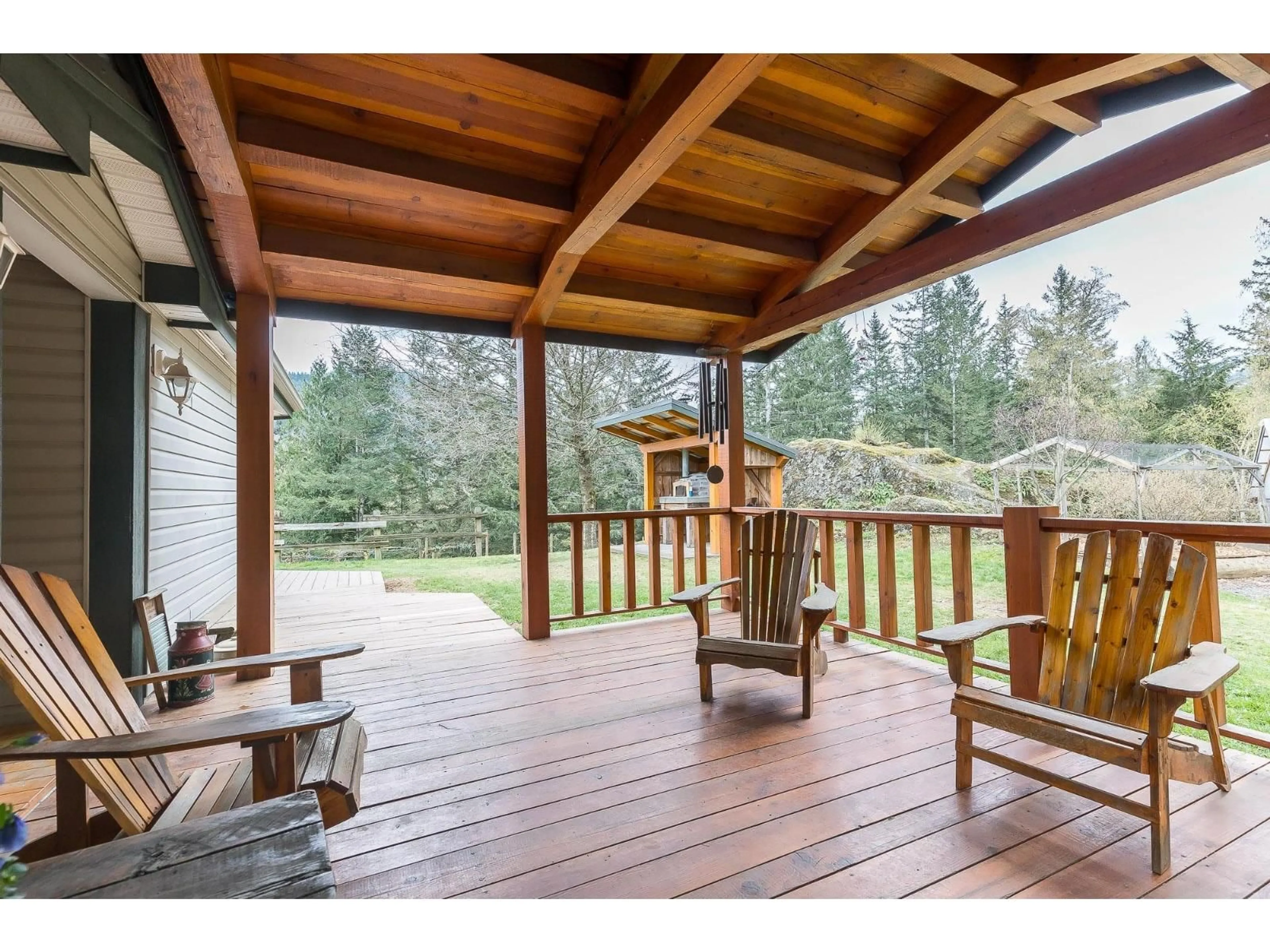 Patio, forest/trees view for 48522 ELK VIEW ROAD, Chilliwack British Columbia V4Z1H1
