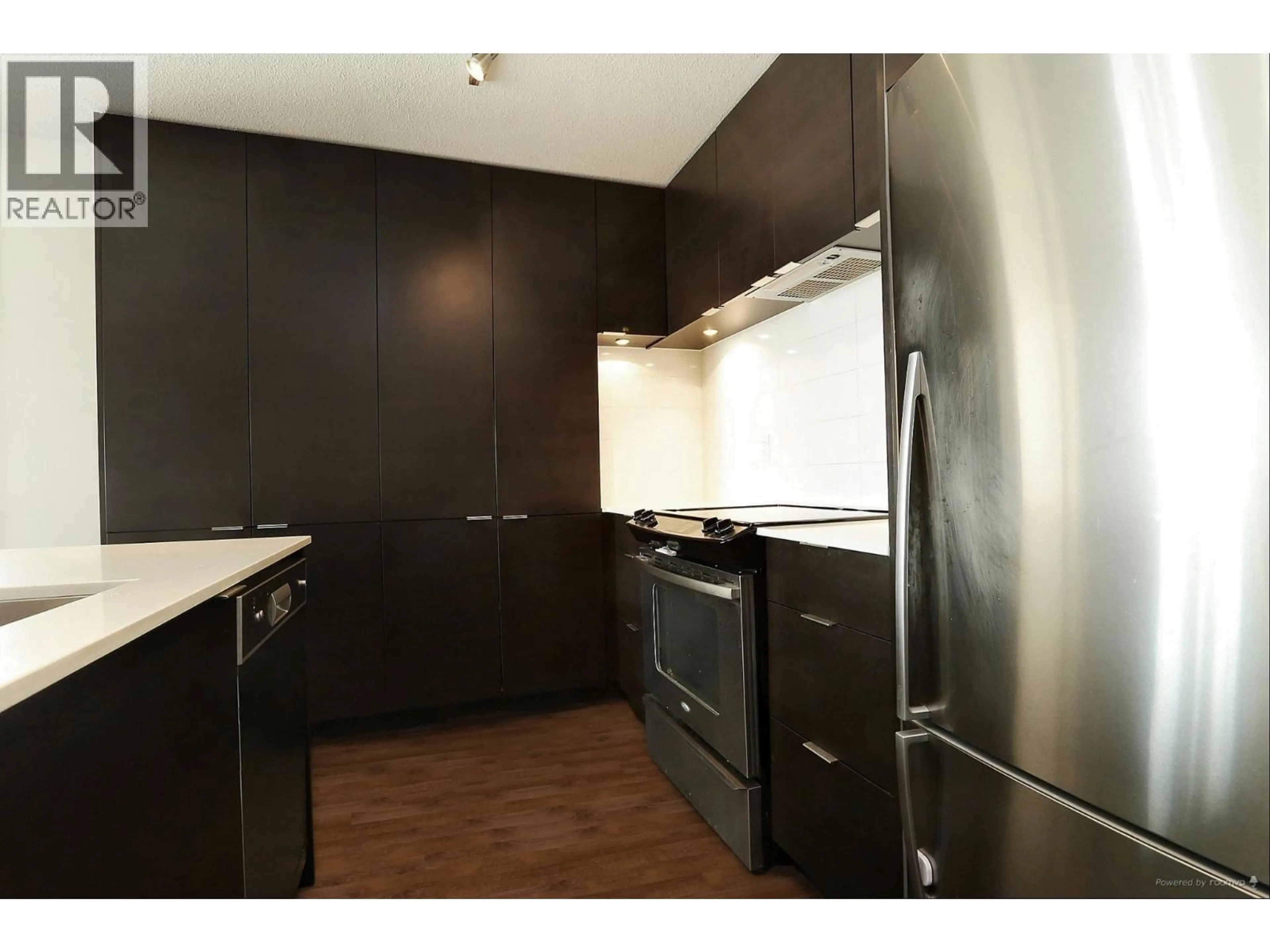 Standard kitchen, wood/laminate floor for 306 - 1673 LLOYD AVENUE, North Vancouver British Columbia V7P0A9