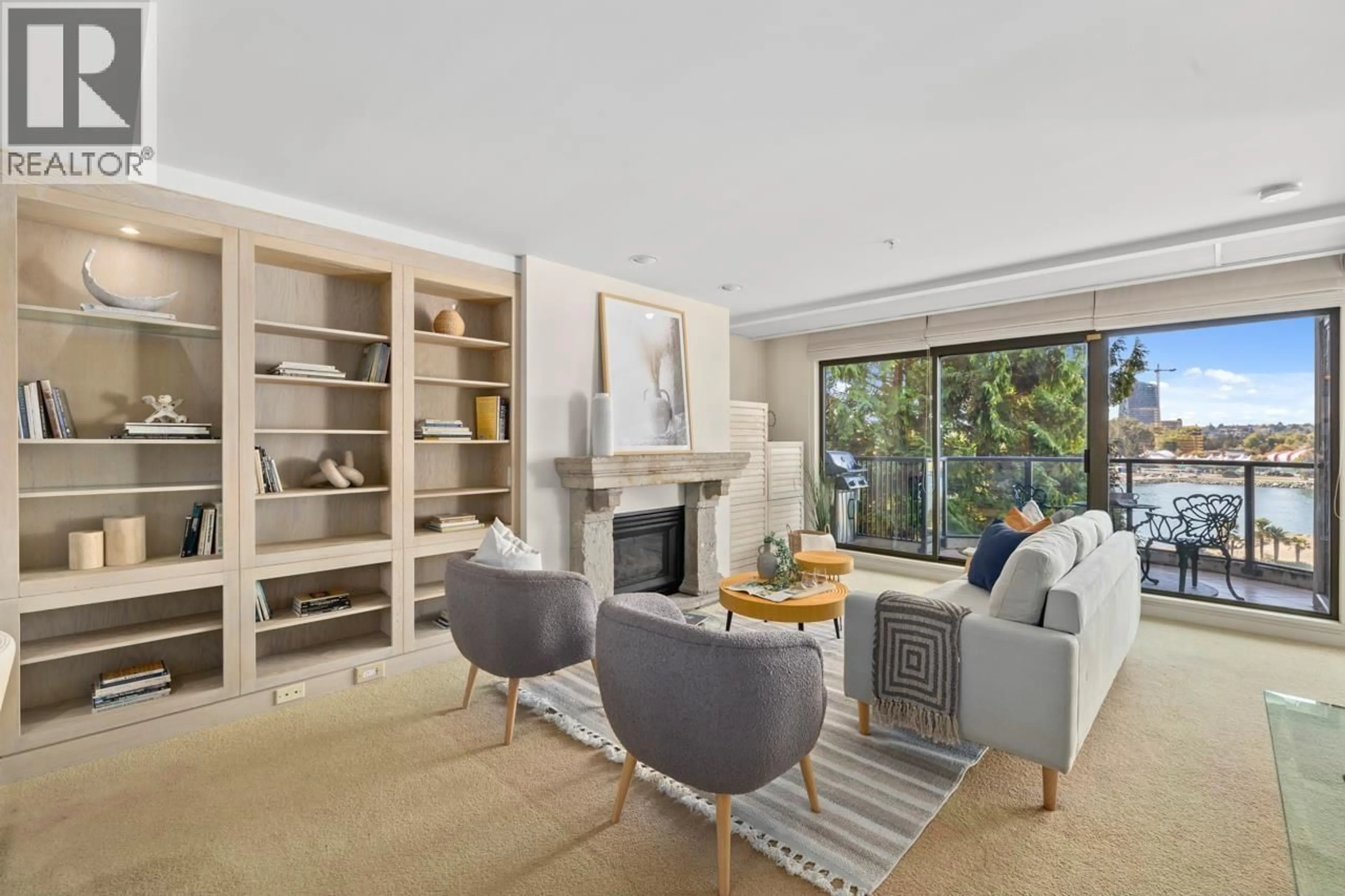 Living room with furniture, unknown for 404 - 1233 BEACH AVENUE, Vancouver British Columbia V6E1V4