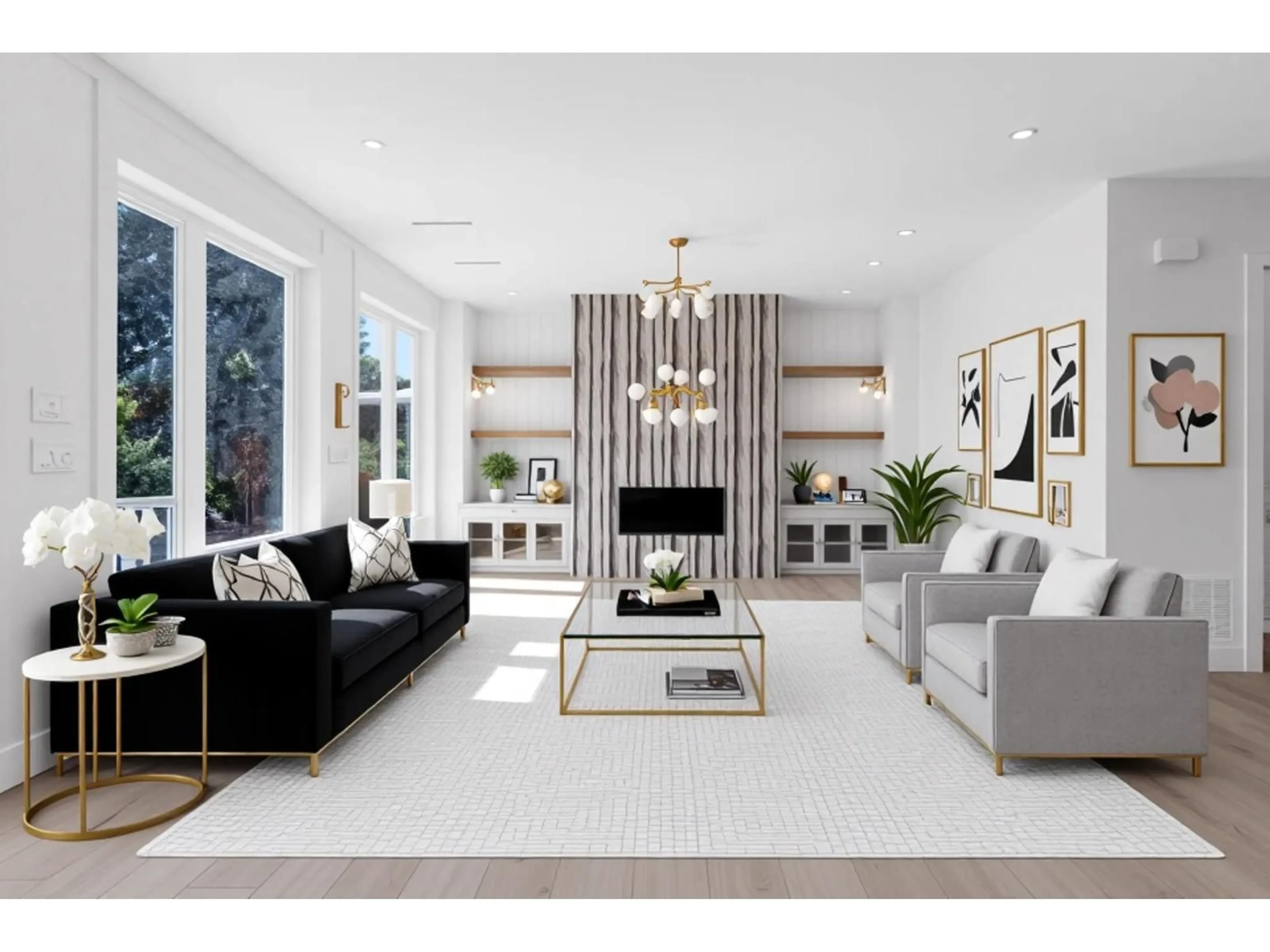 Living room with furniture, unknown for 27144 35TH, Langley British Columbia V4W0A5