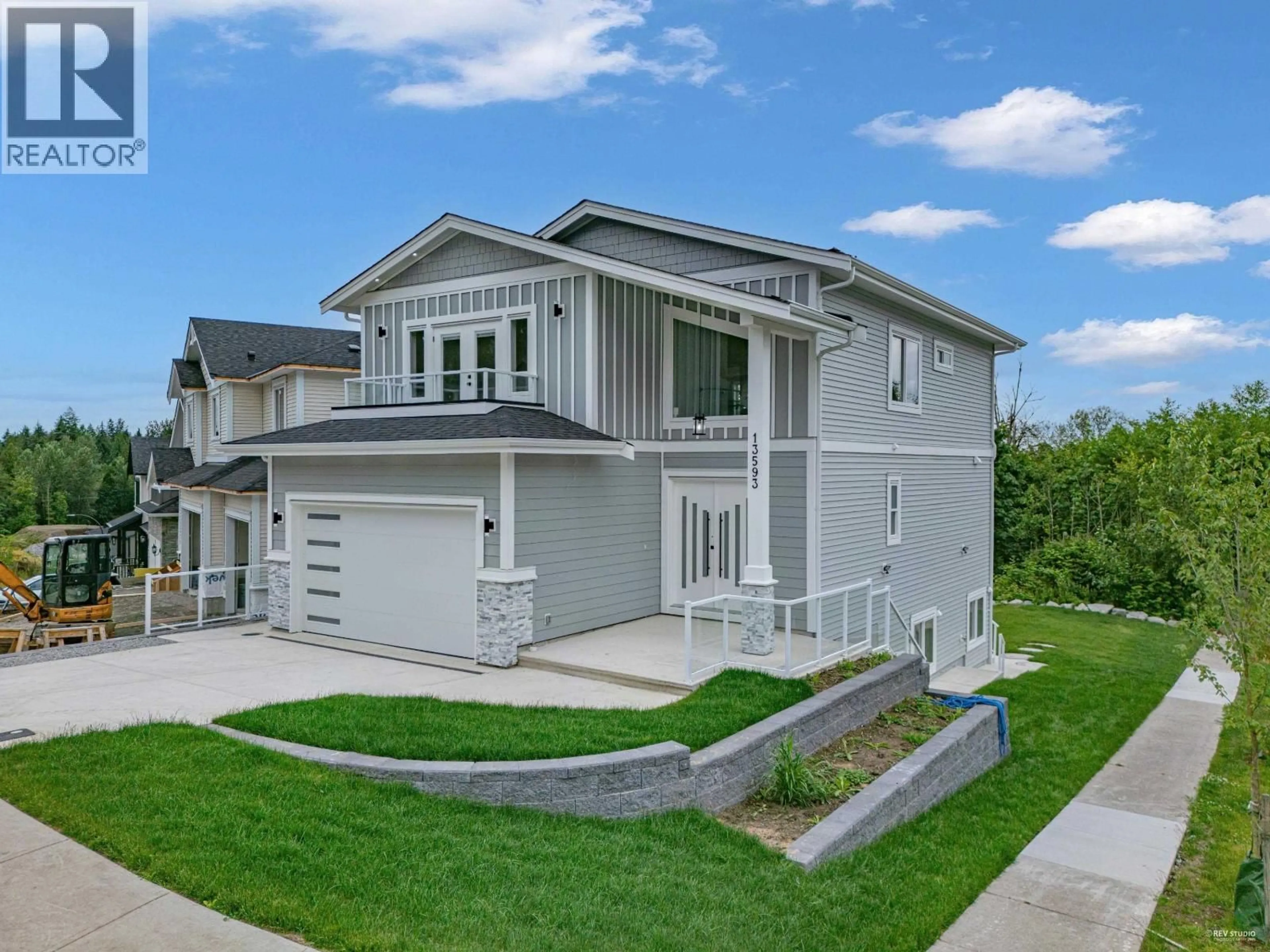 Home with vinyl exterior material, street for 13593 BIRDTAIL DRIVE, Maple Ridge British Columbia V4R0J2