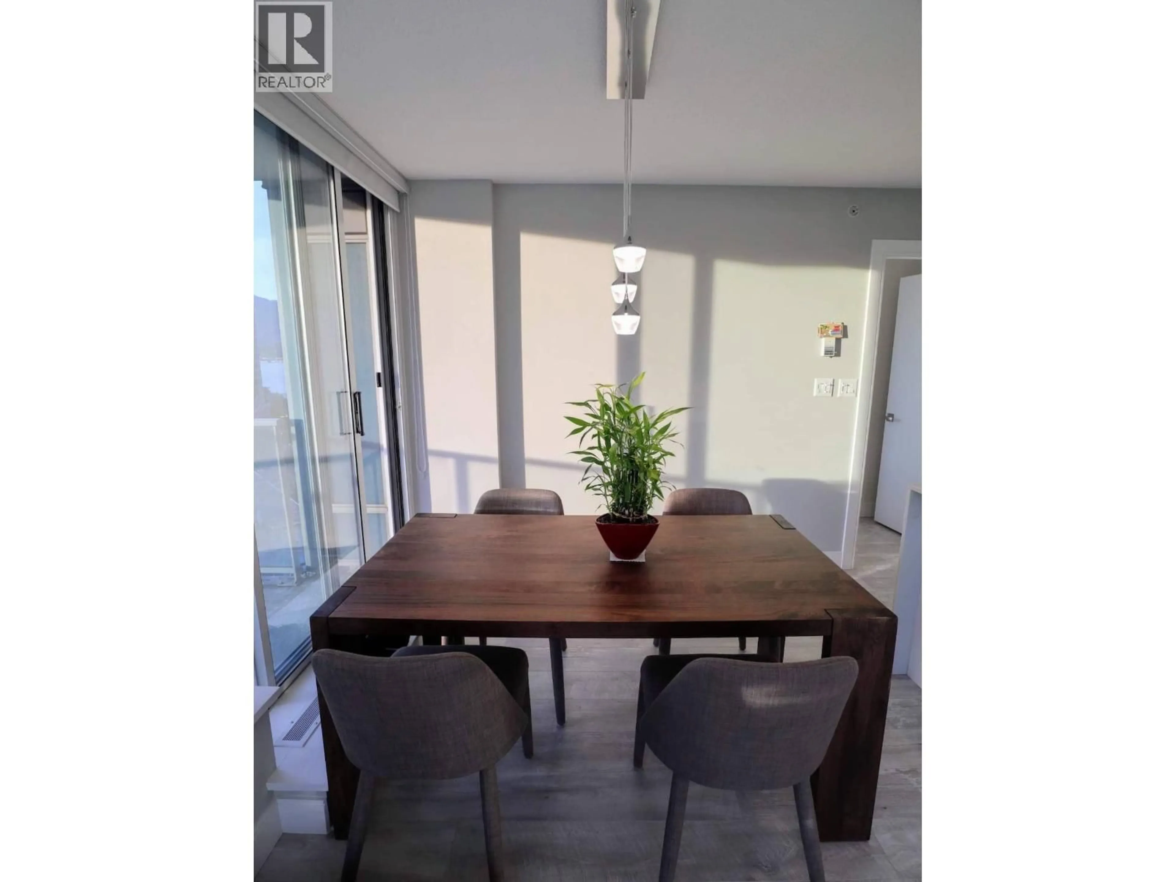 Dining room, wood/laminate floor for 2507 - 689 ABBOTT STREET, Vancouver British Columbia V6B0J2