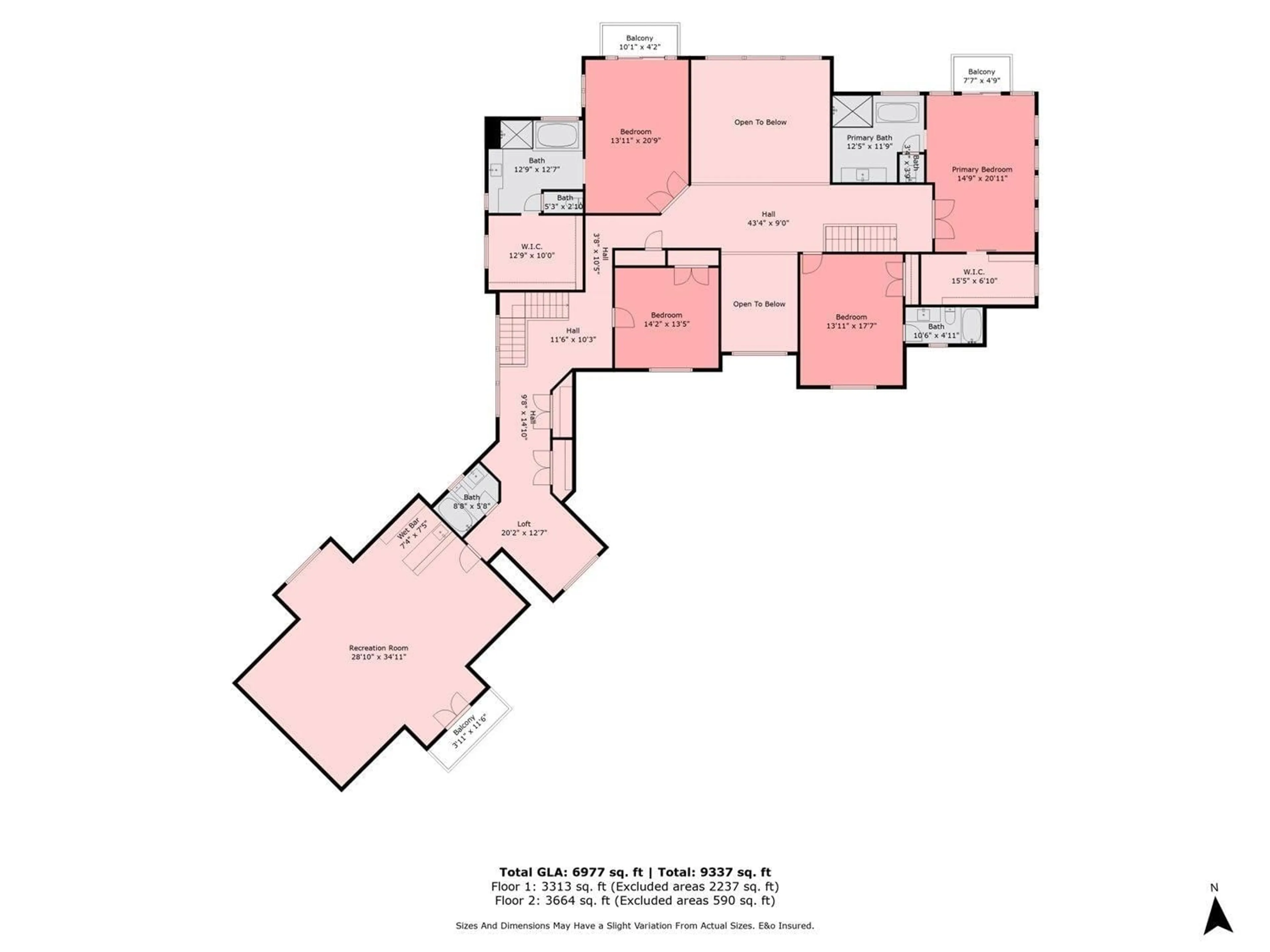 Floor plan for 23127 75, Langley British Columbia V1M3S1