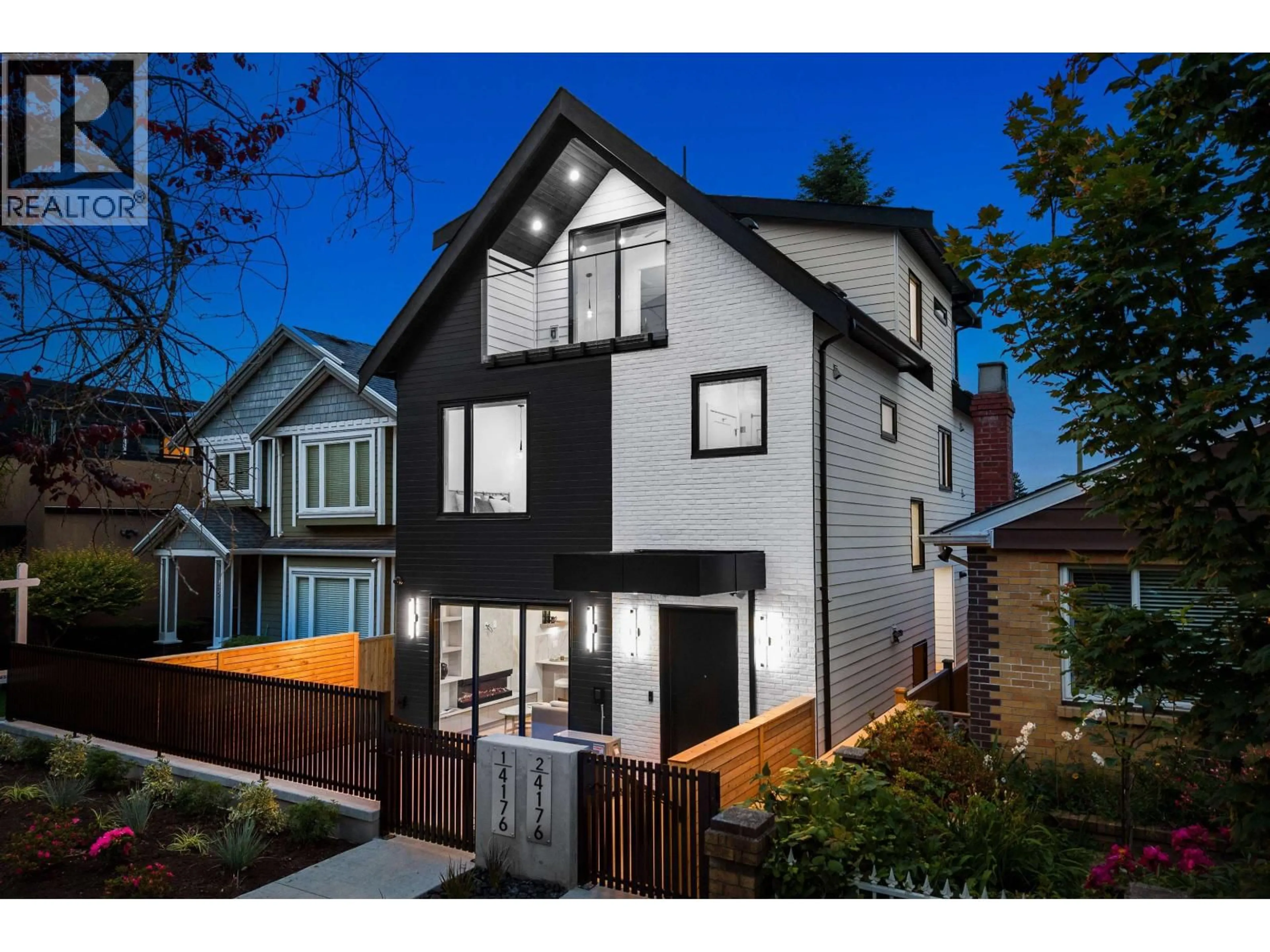 Home with brick exterior material, street for 2 - 4176 BALKAN STREET, Vancouver British Columbia V5V3Z2