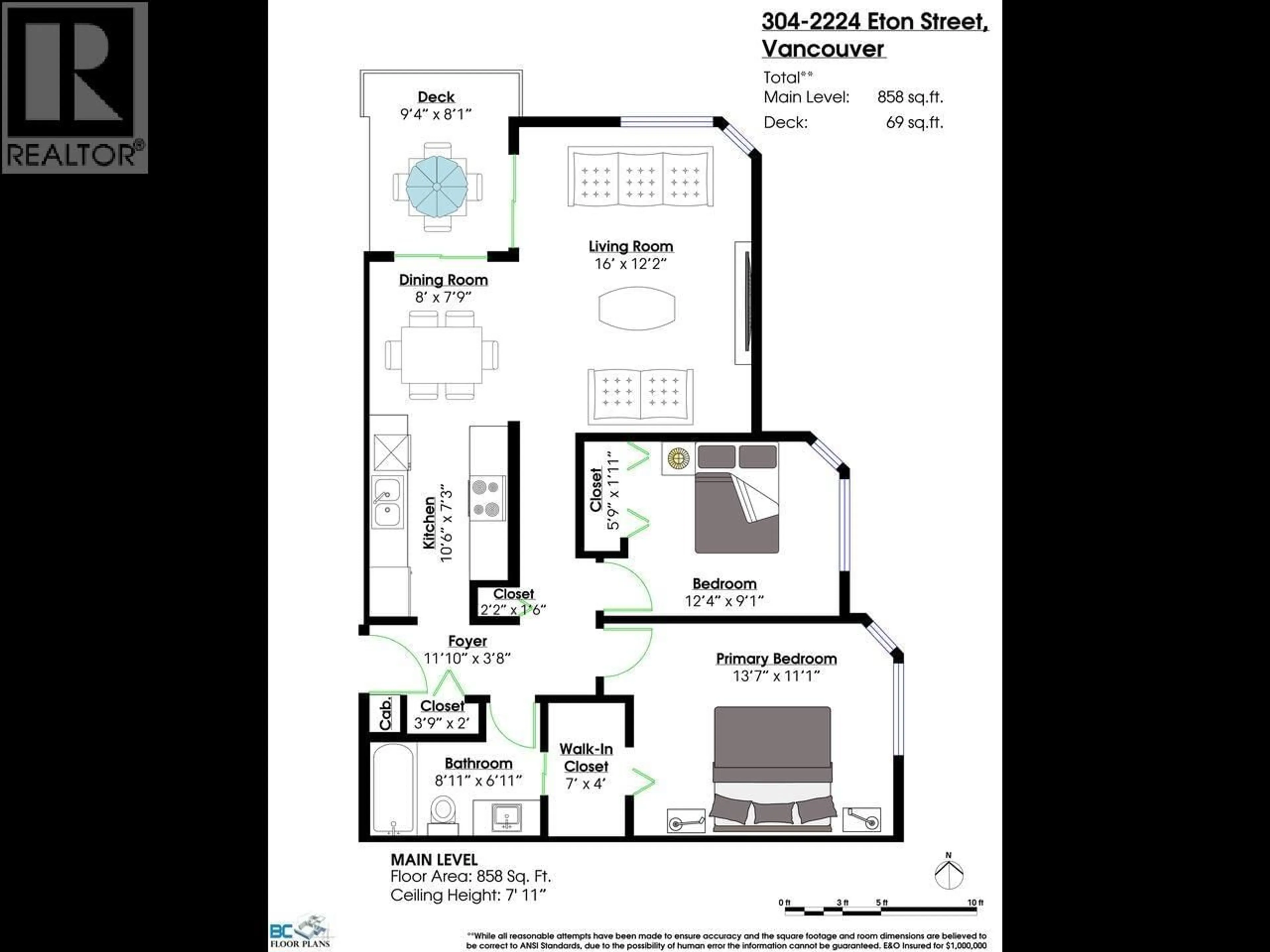 Floor plan for 2224 ETON STREET, Vancouver British Columbia V5L1C8