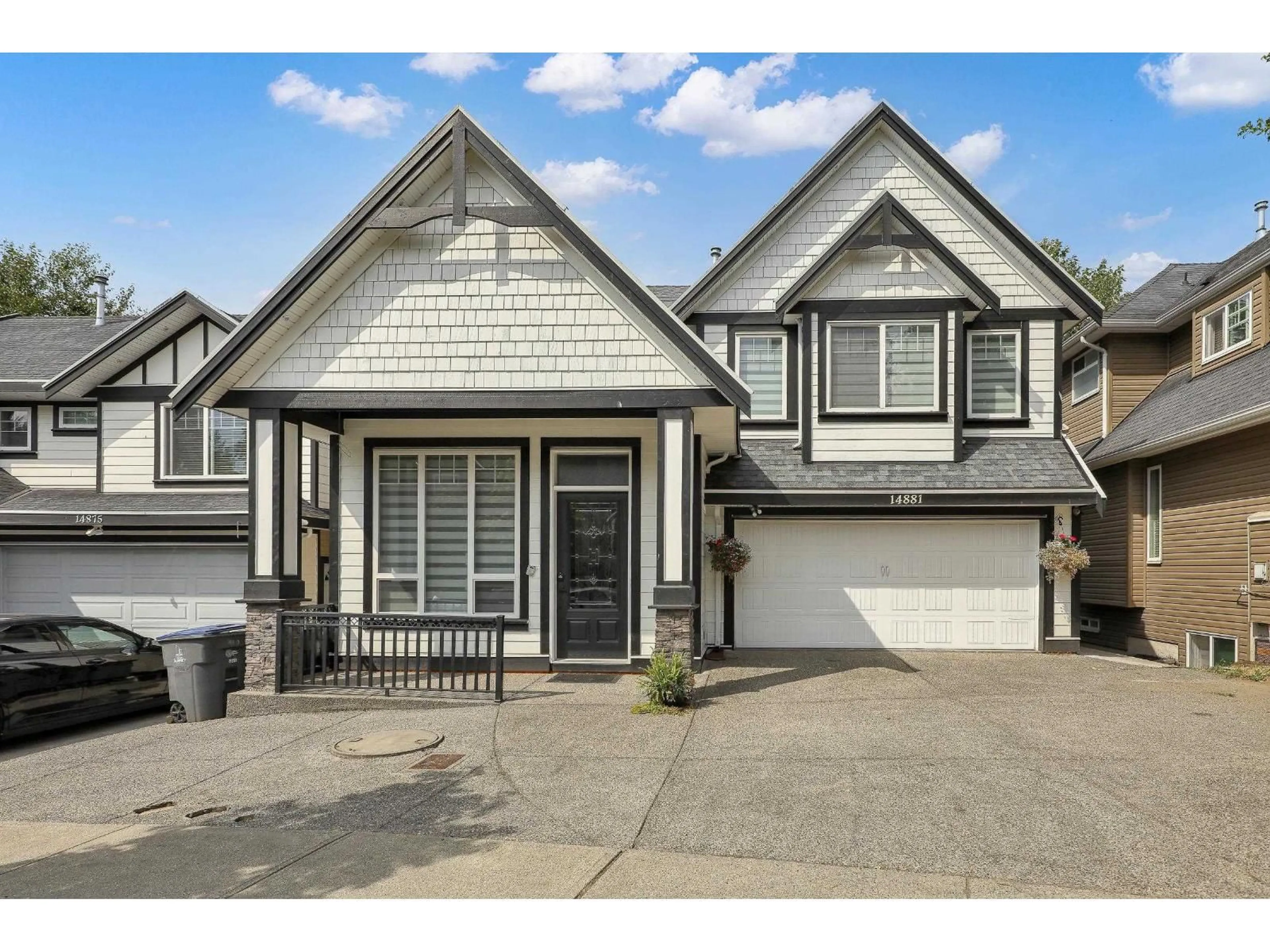 Home with vinyl exterior material, street for 14881 63, Surrey British Columbia V3S2W9