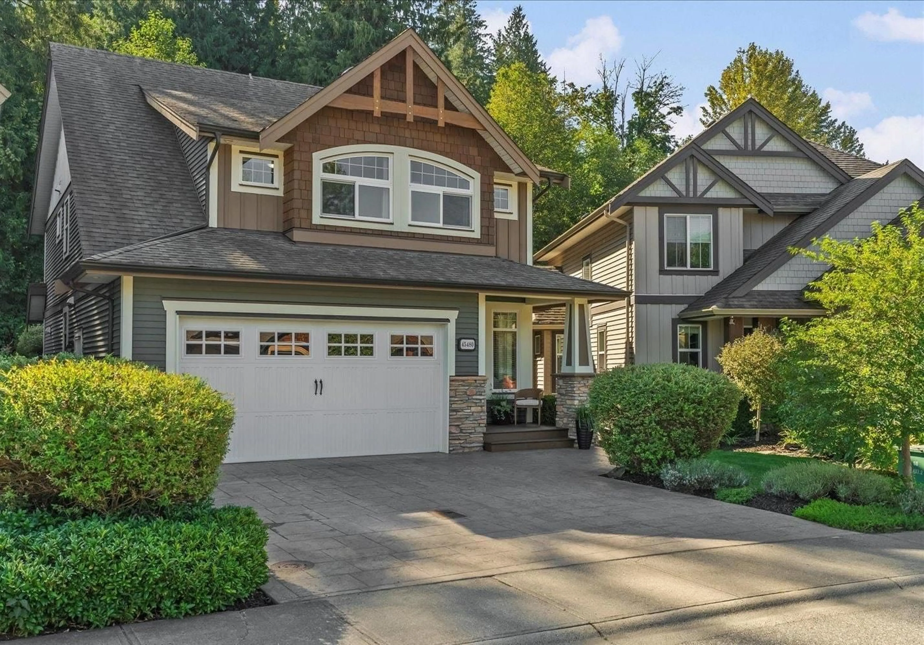 Home with vinyl exterior material, street for 45480 ARIEL PLACE, Cultus Lake British Columbia V2R0K7