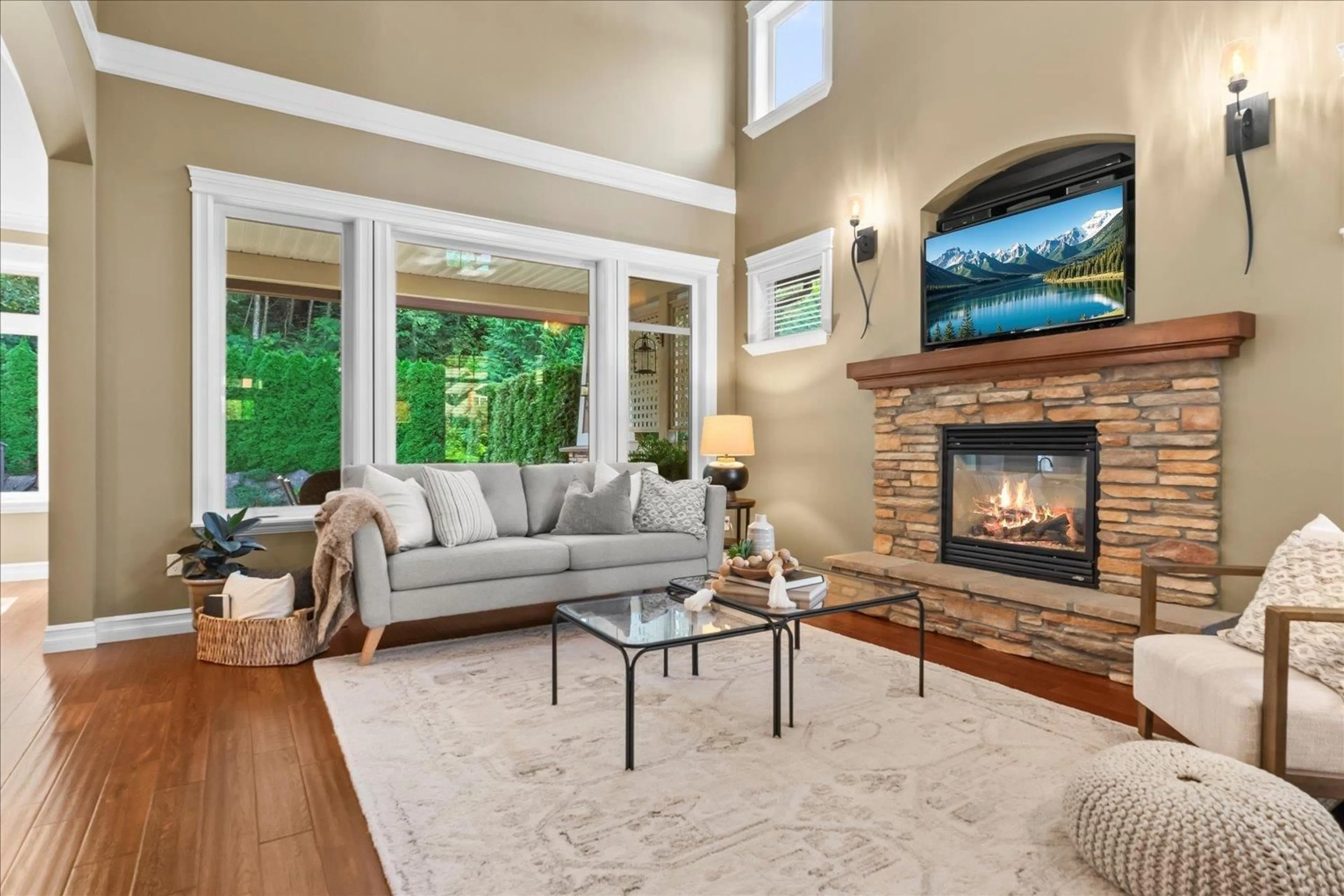 Living room with furniture, unknown for 45480 ARIEL PLACE, Cultus Lake British Columbia V2R0K7