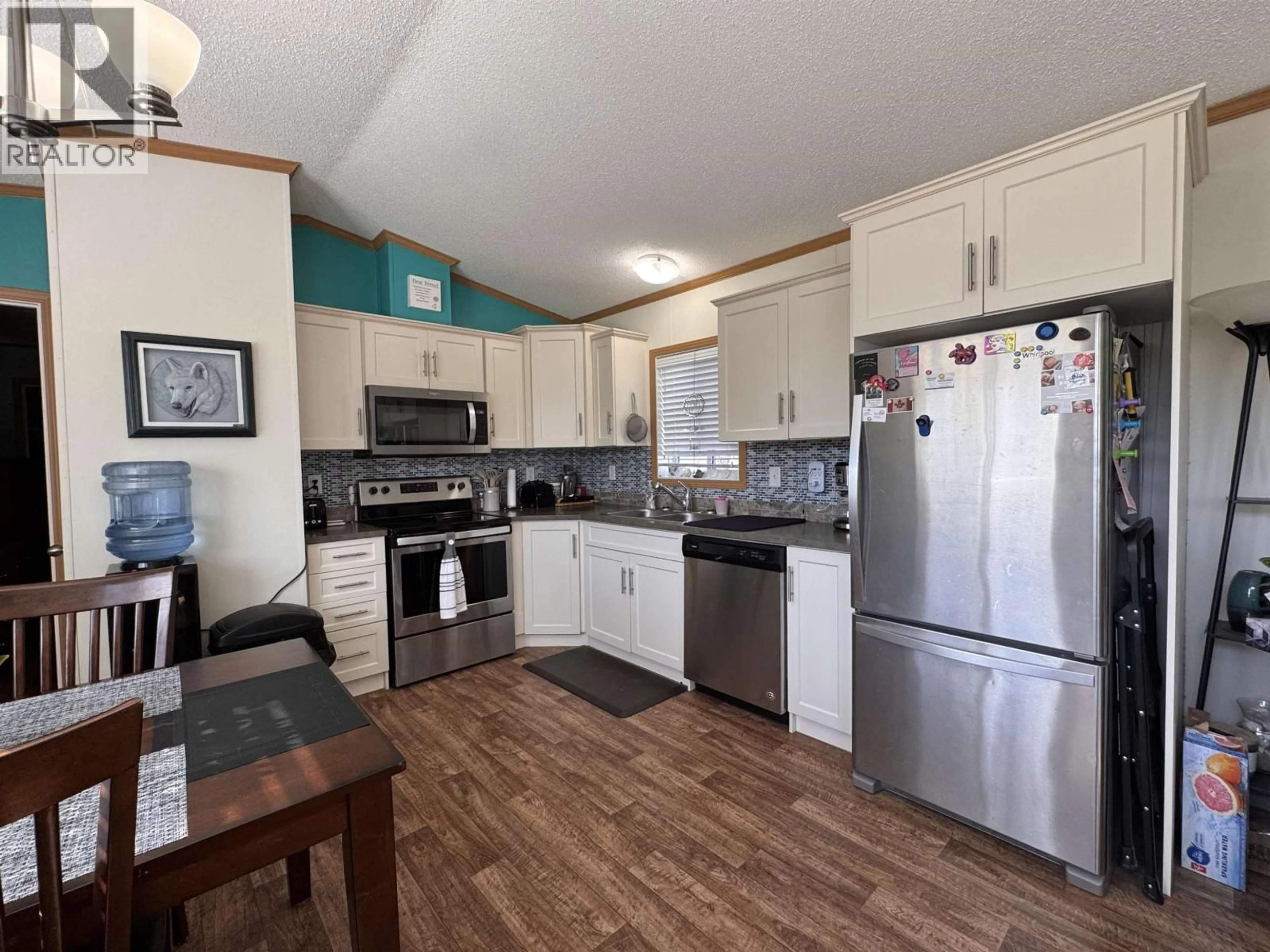 Standard kitchen, wood/laminate floor for 27 - 5204 ACKROYD STREET, Terrace British Columbia V8G1E6