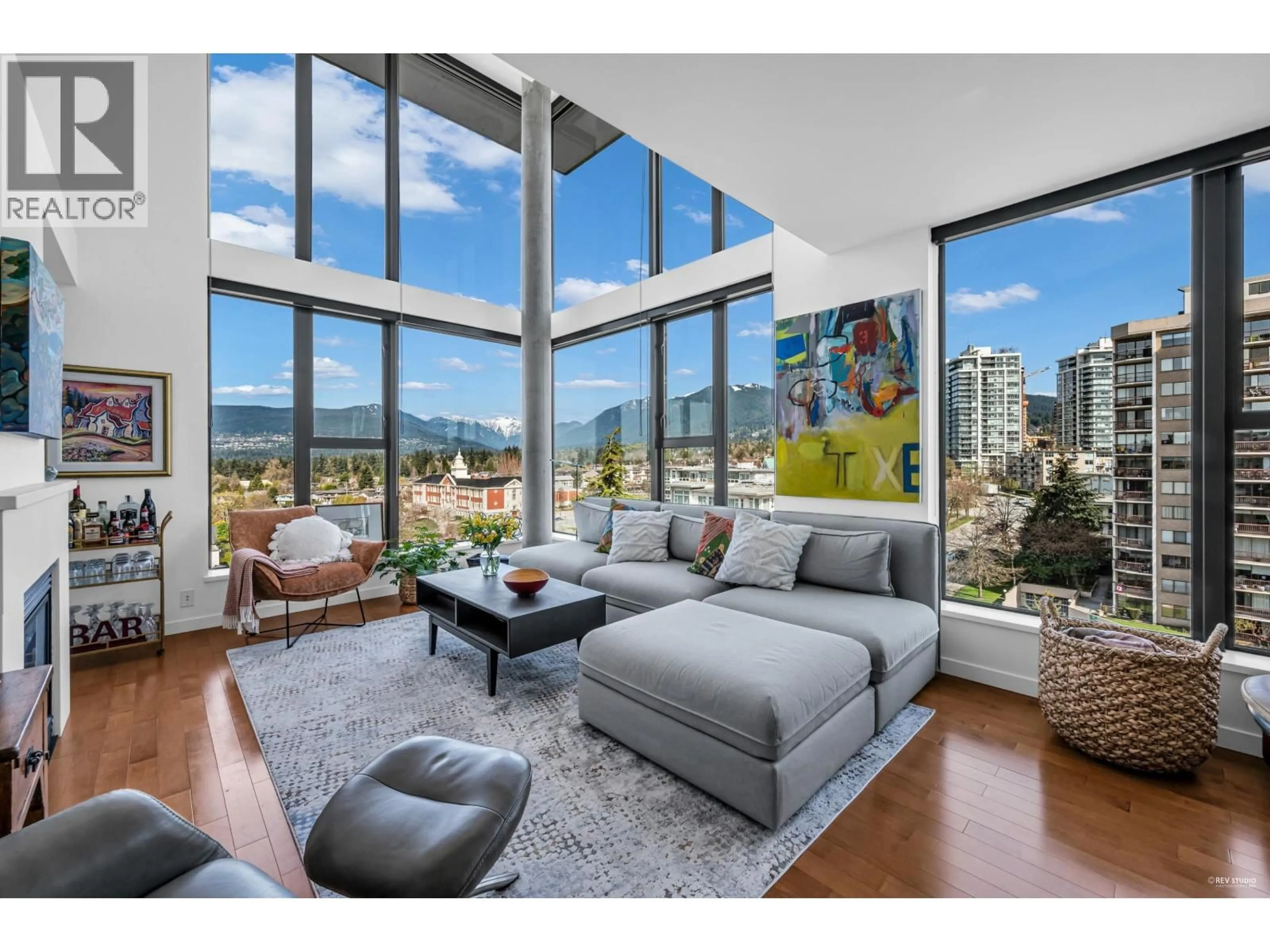 Living room with furniture, unknown for PH8 - 683 VICTORIA PARK, North Vancouver British Columbia V7M0A2
