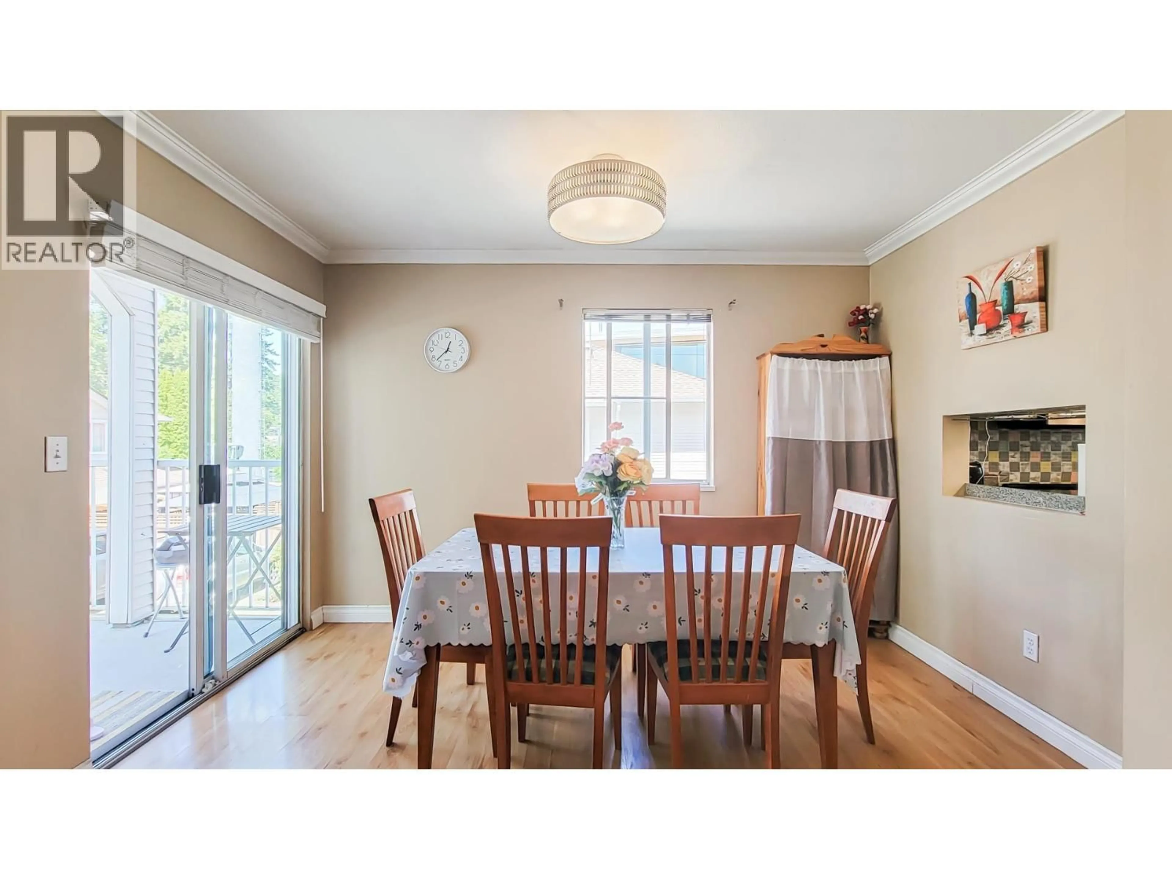 Dining room, wood/laminate floor for 20 - 12188 HARRIS ROAD, Pitt Meadows British Columbia V3Y2N3