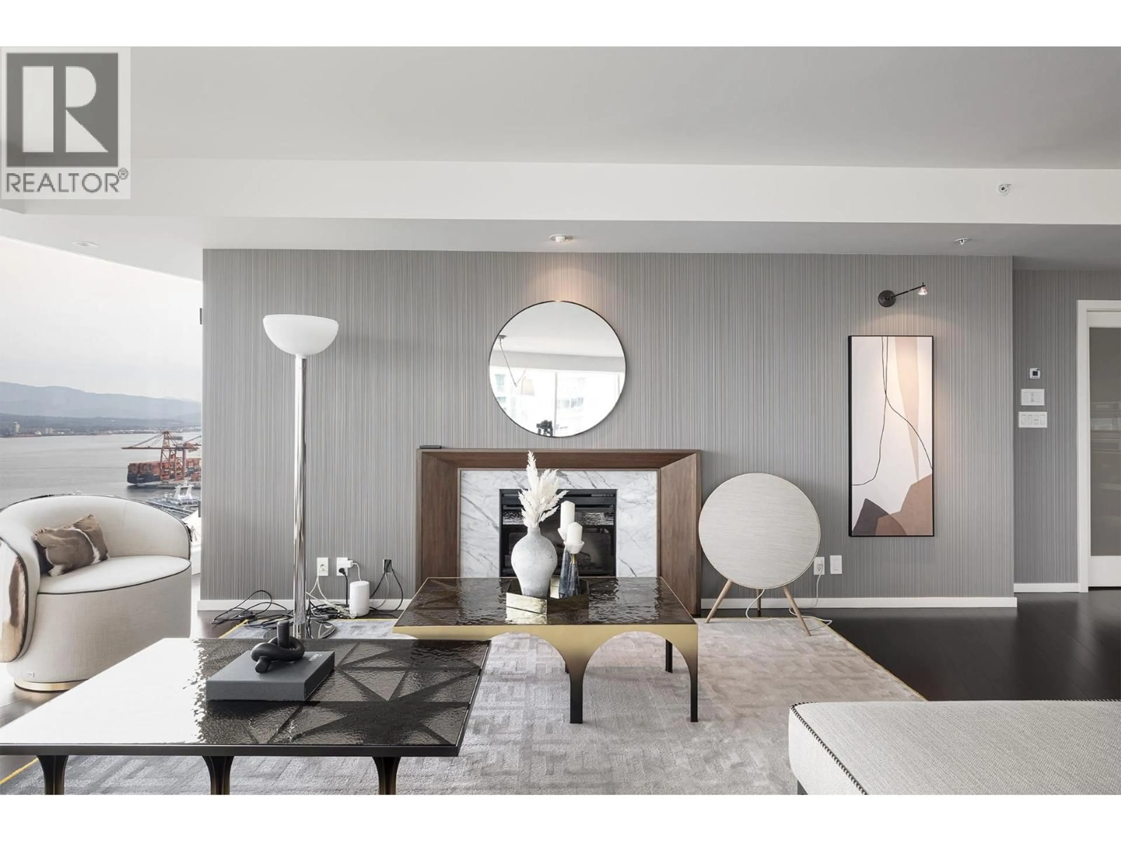 Living room with furniture, unknown for 3307 - 1011 CORDOVA STREET, Vancouver British Columbia V6C0B2