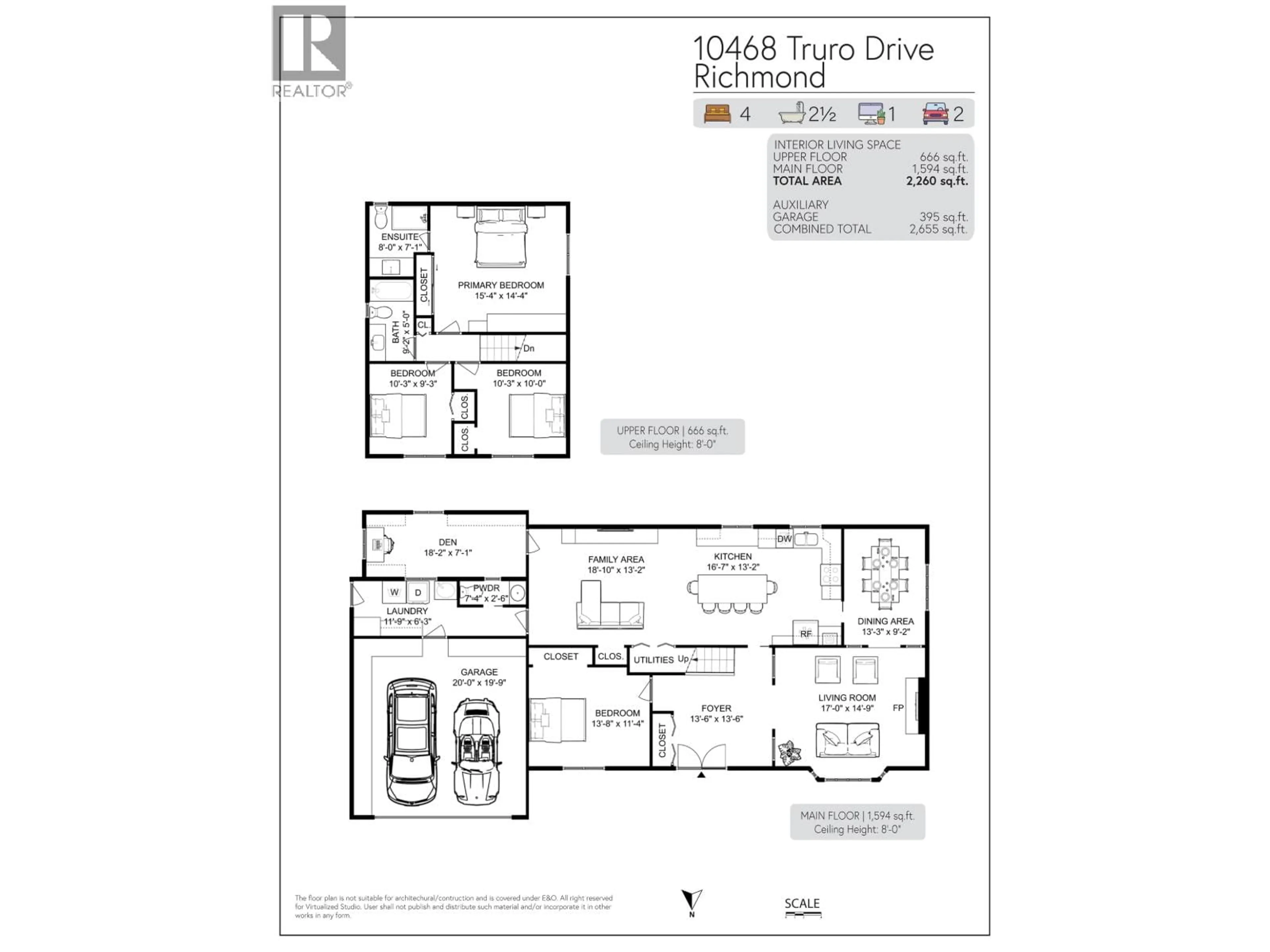 Floor plan for 10468 TRURO DRIVE, Richmond British Columbia V7E5B4