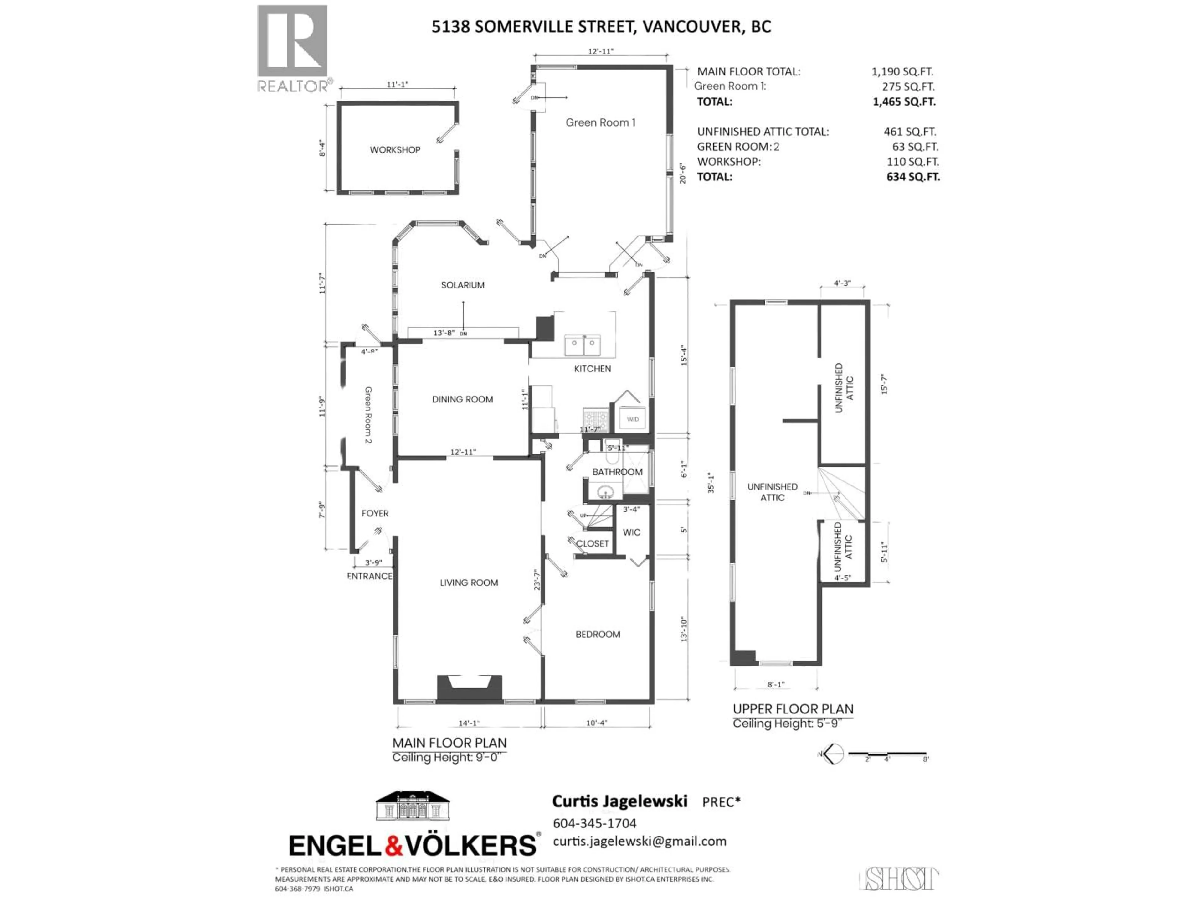 Floor plan for 5138 SOMERVILLE STREET, Vancouver British Columbia V5W3H4