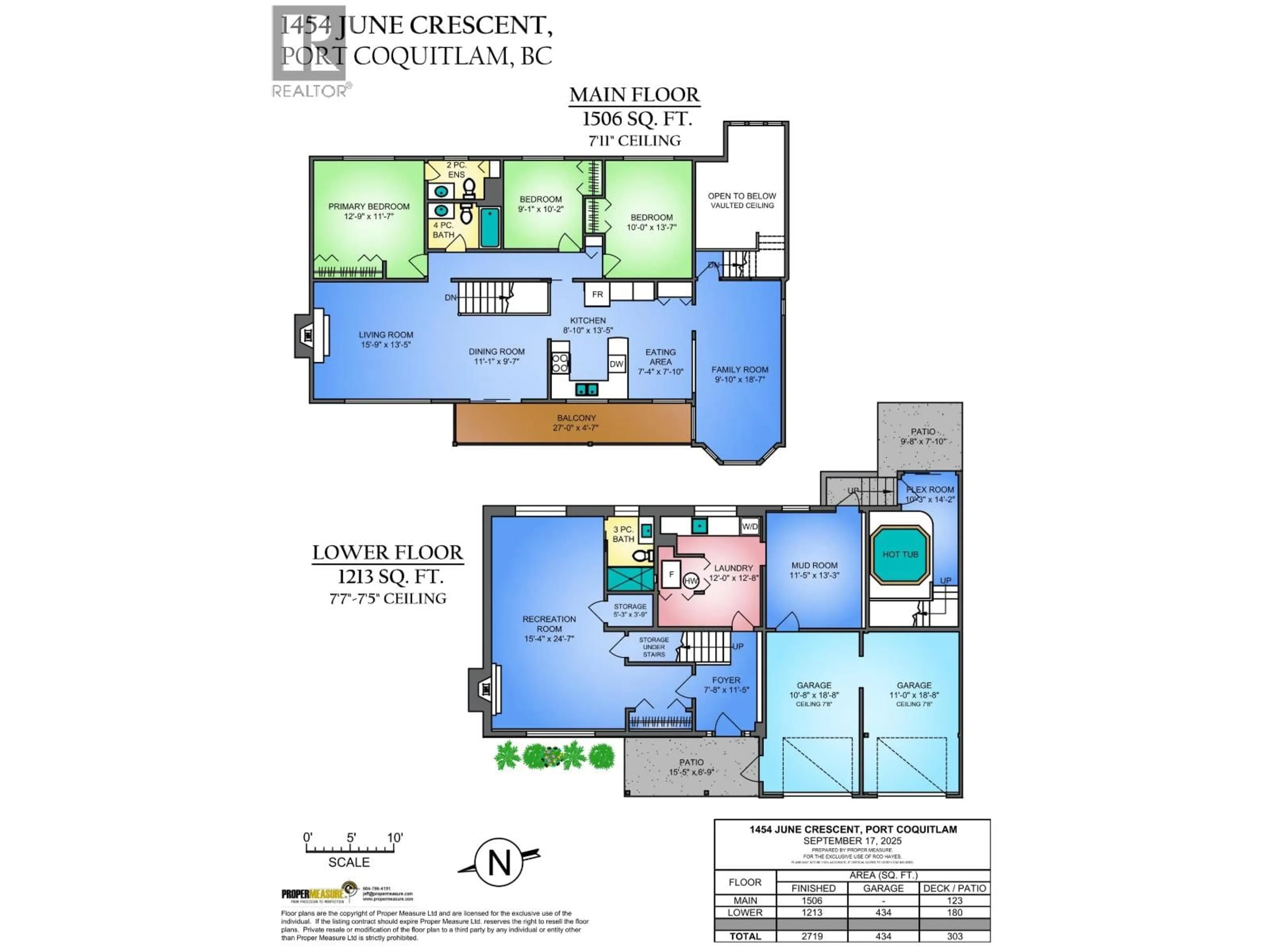 Floor plan for 1454 JUNE CRESCENT, Port Coquitlam British Columbia V3C2Y1