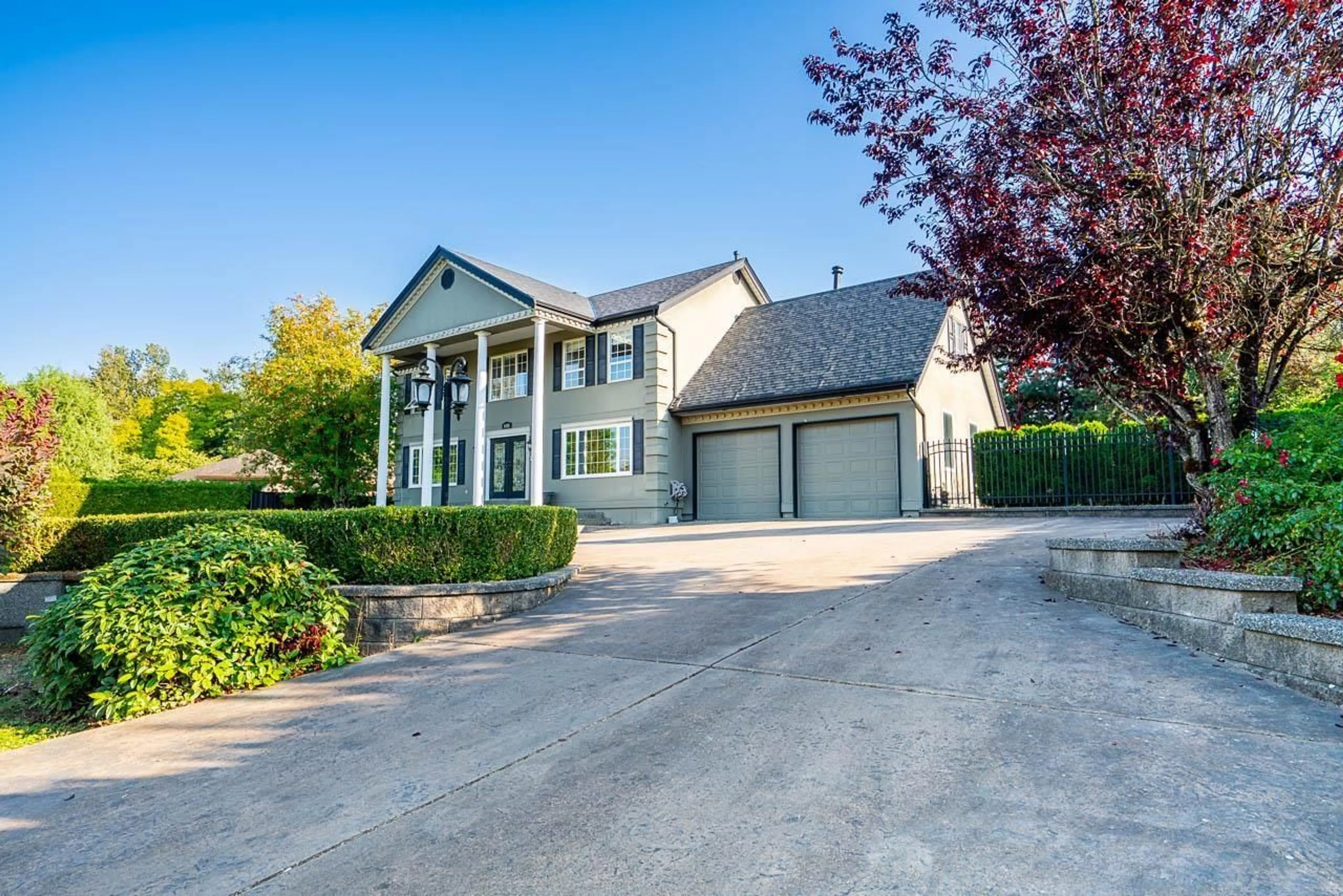 Home with vinyl exterior material, street for 16518 86A, Surrey British Columbia V4N3G7