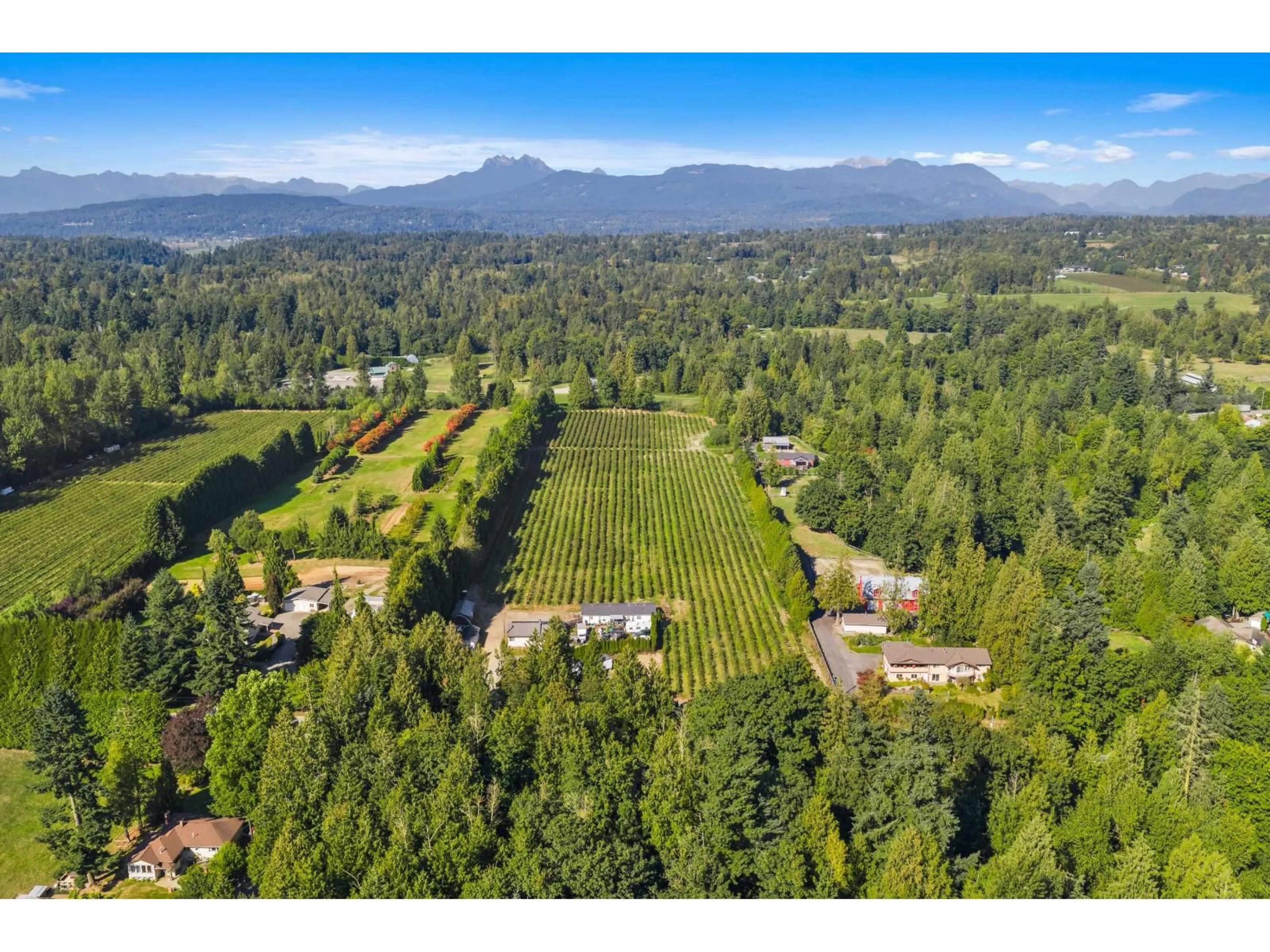 A pic from outside/outdoor area/front of a property/back of a property/a pic from drone, mountain view for 27911 56, Abbotsford British Columbia V4X1S5