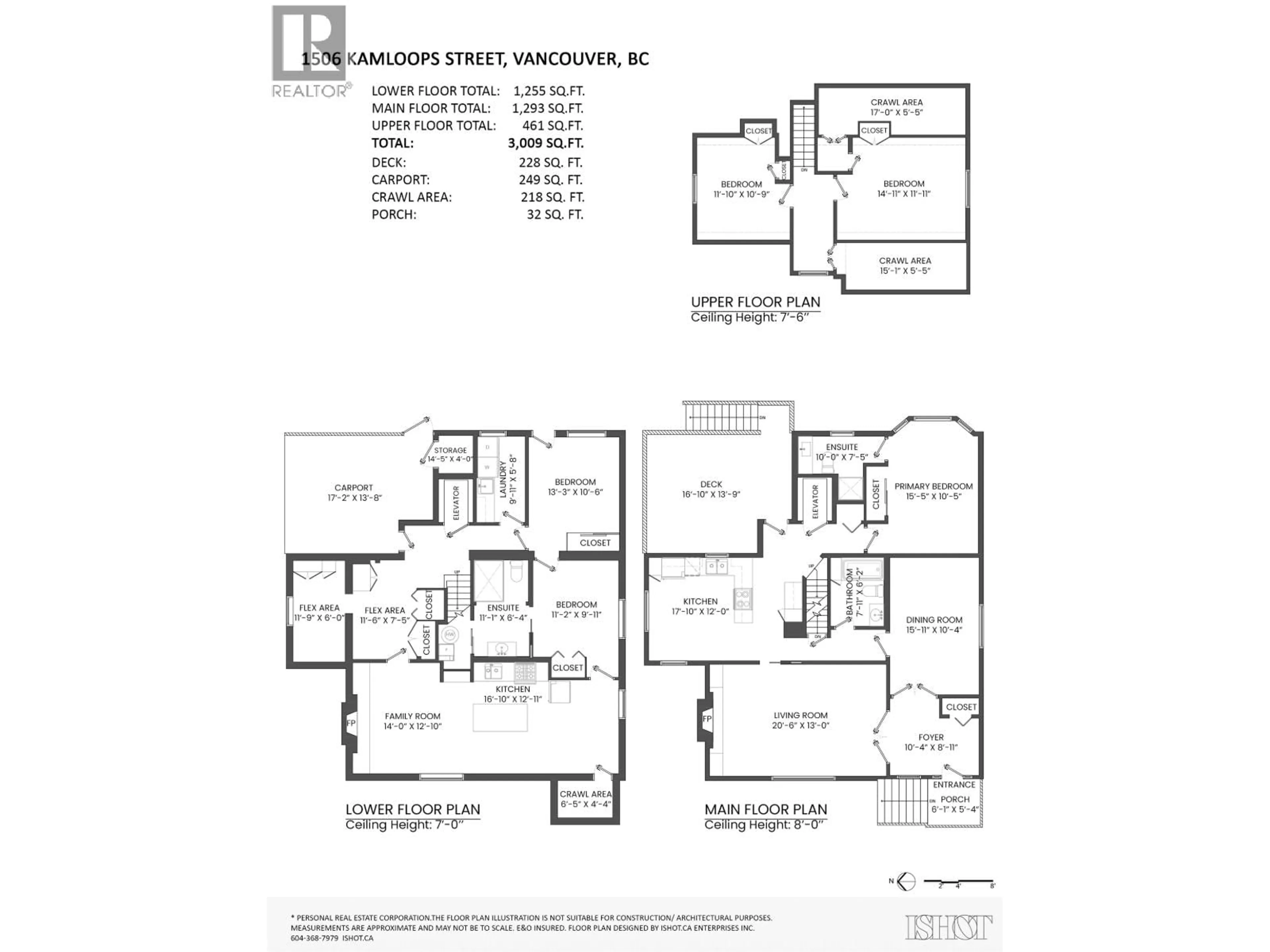 Floor plan for 1506 KAMLOOPS STREET, Vancouver British Columbia V5K3W2